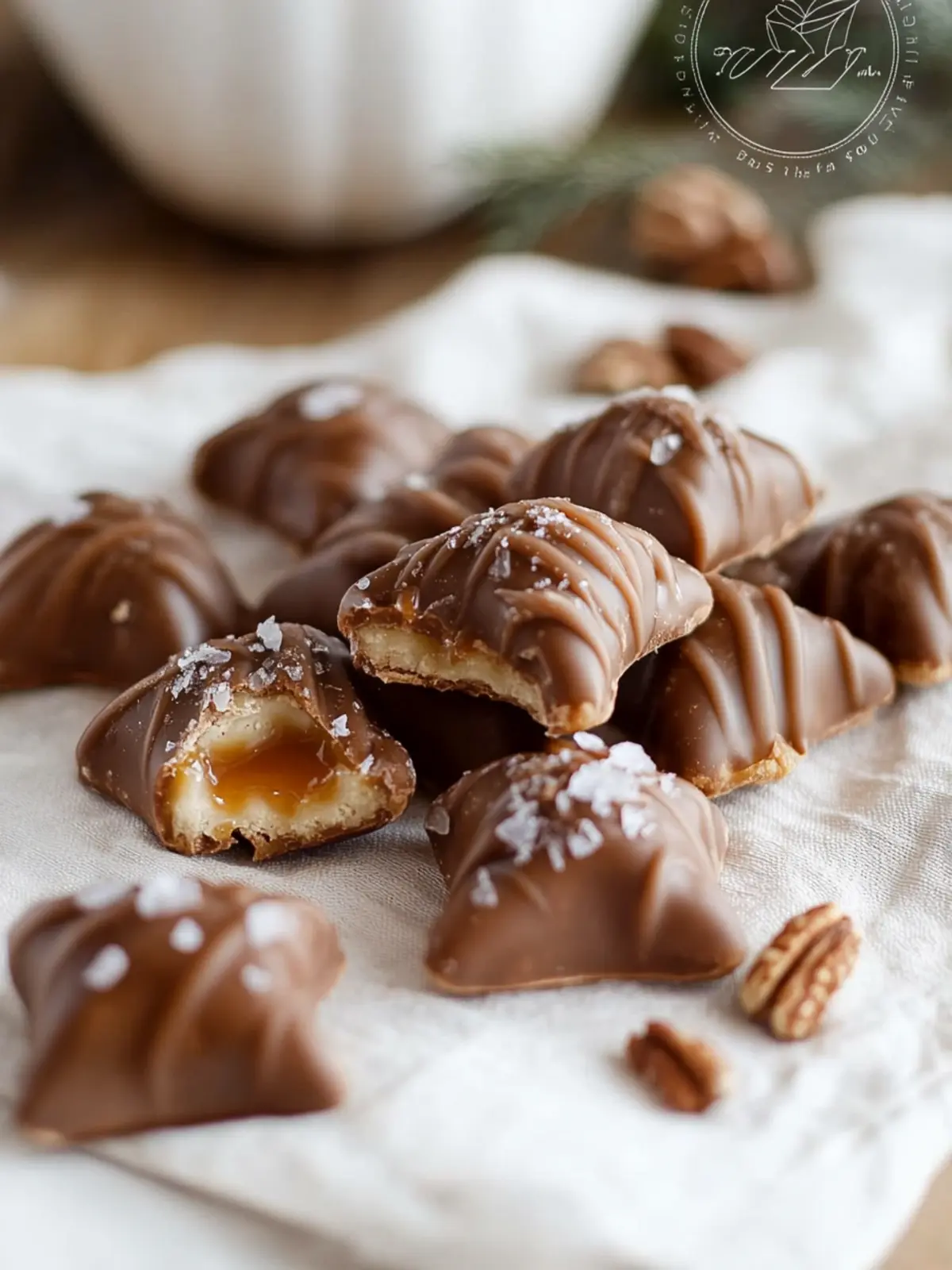 Decadent Salted Caramel Chocolate Pillows You'll Love 2 Salted Caramel Chocolate Pillows