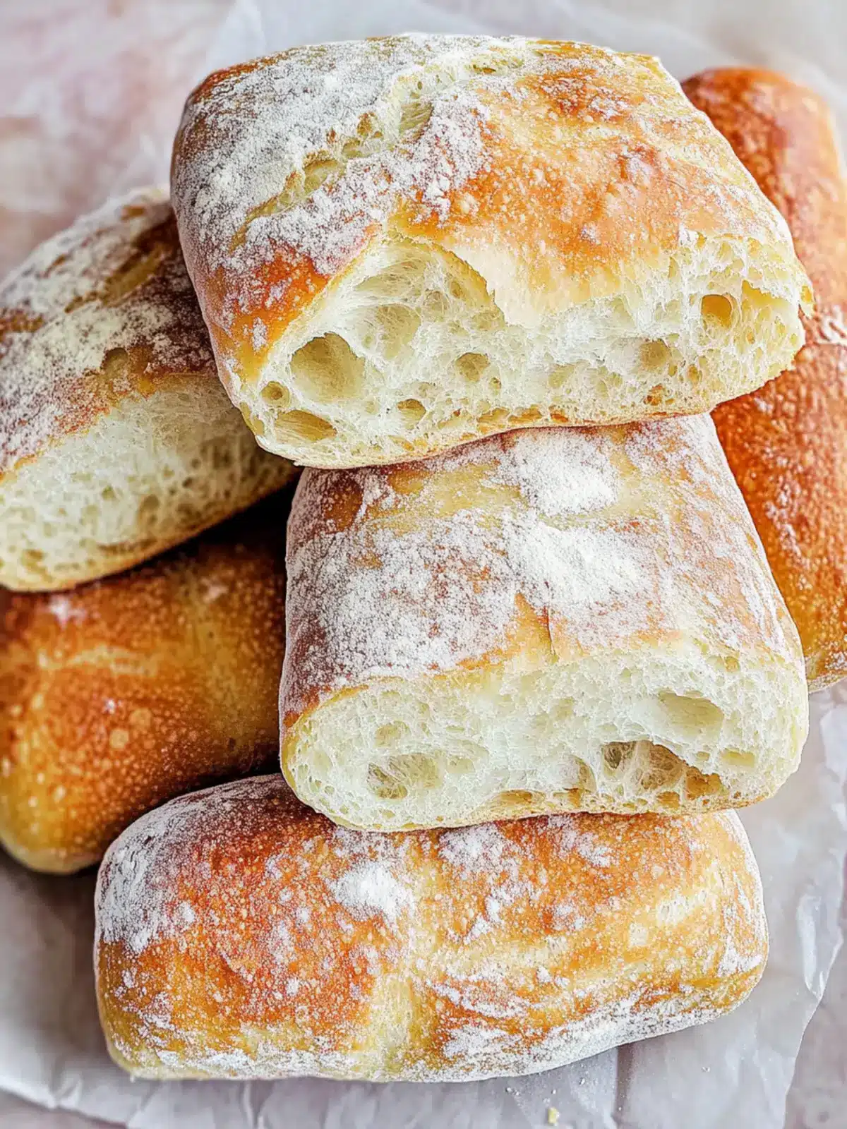 Italian Ciabatta Sandwich Bread: The Ultimate Fresh Delight 4 Italian Ciabatta Sandwich Bread