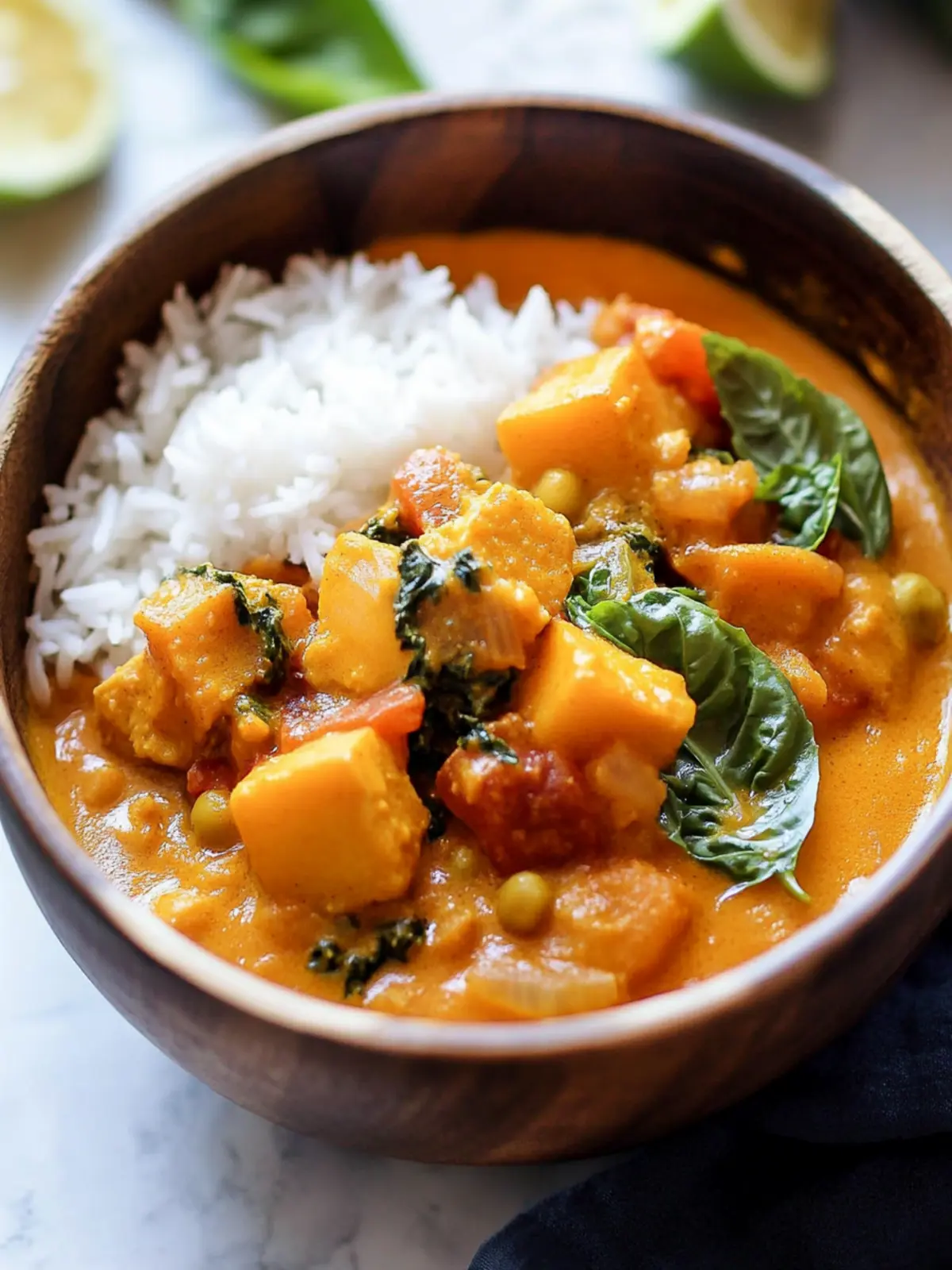 Savory Thai Pumpkin Curry: A Cozy Bowl of Comfort 5 Thai Pumpkin Curry