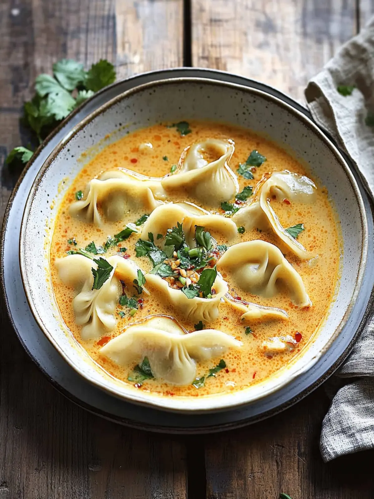 Savor Thai Coconut Curry Dumpling Soup in Just 15 Minutes 4 Thai Coconut Curry Dumpling Soup