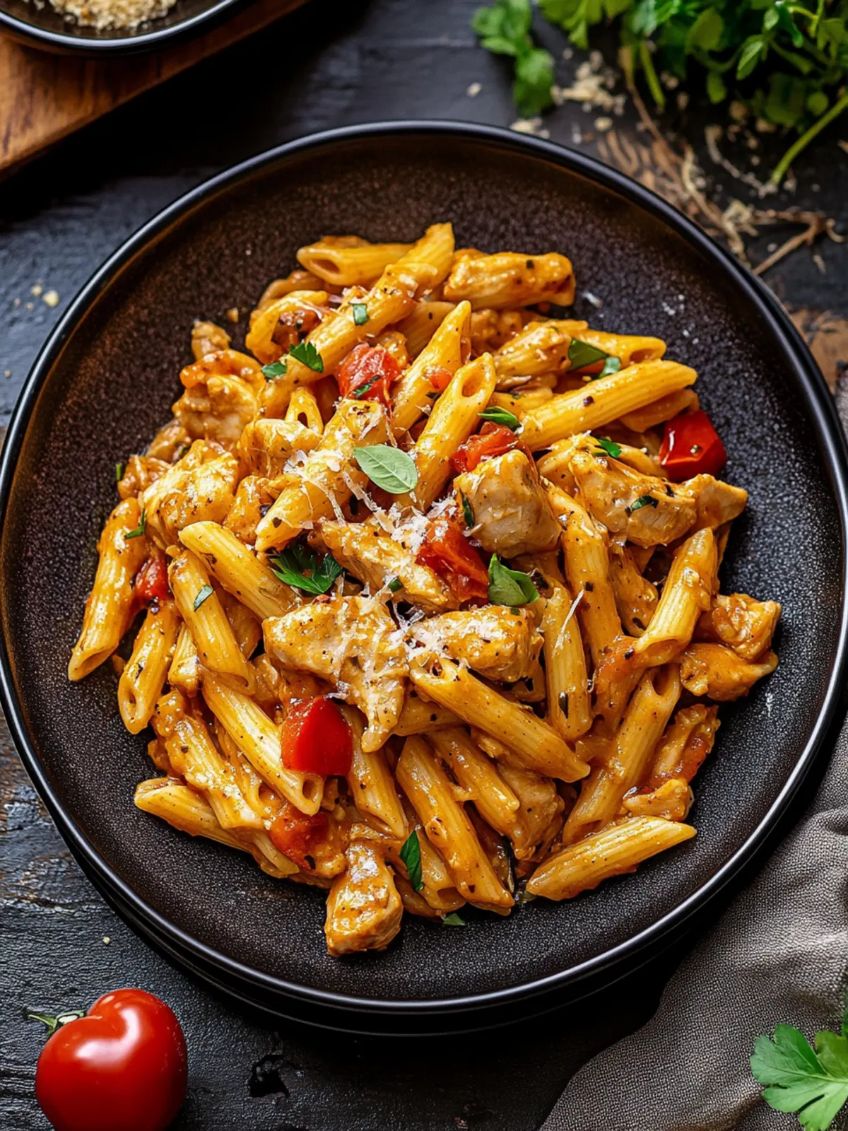 Authentic Jerk Chicken Rasta Pasta: A Flavorful Twist You’ll Love 2 Authentic Jerk Chicken Rasta Pasta