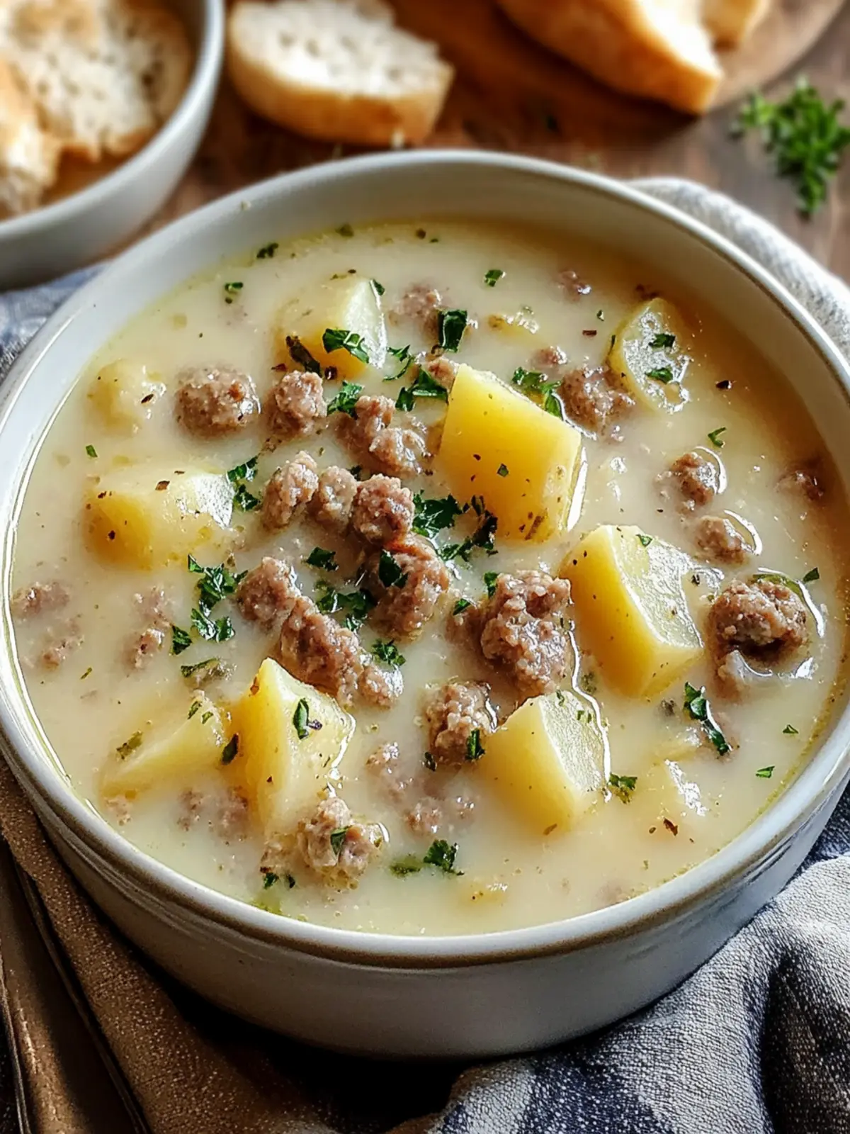 Cozy Crockpot Potato Soup with Sausage: Your Ultimate Comfort Meal 5 Cozy Crockpot Potato Soup with Sausage