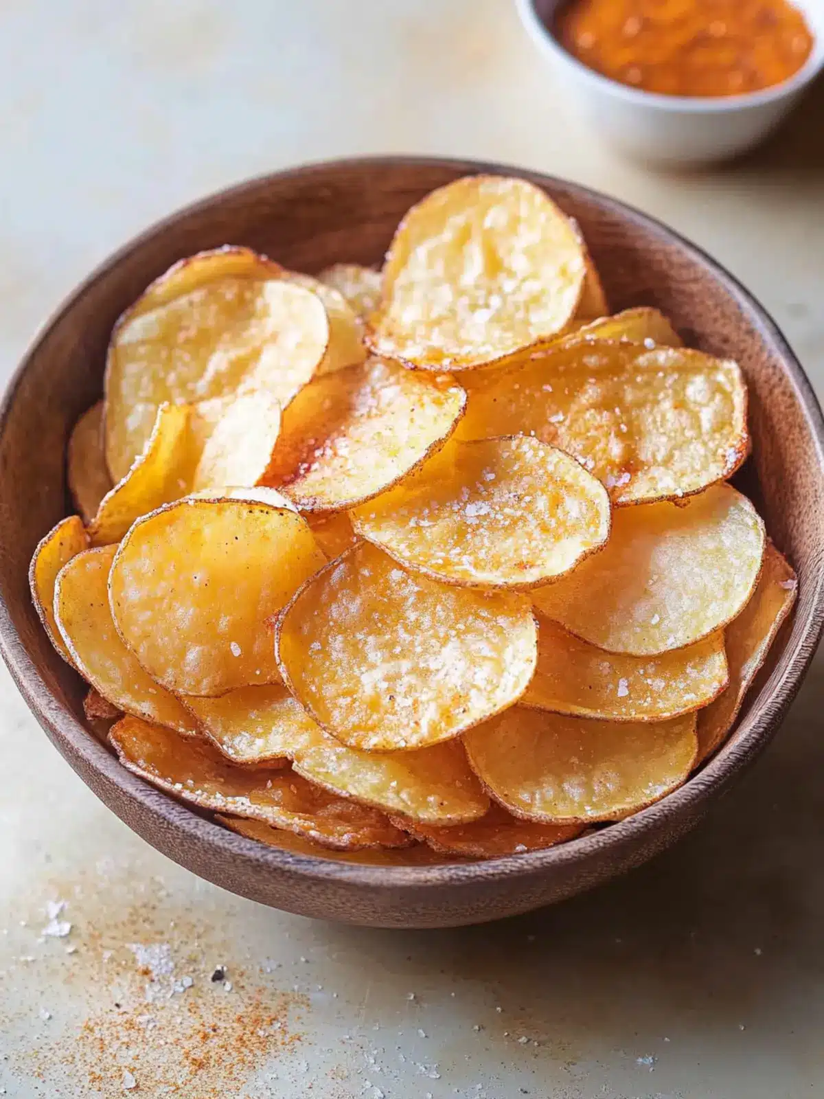 Crispy Oven Baked Potato Chips Ready in Just 35 Minutes 4 Oven Baked Potato Chips