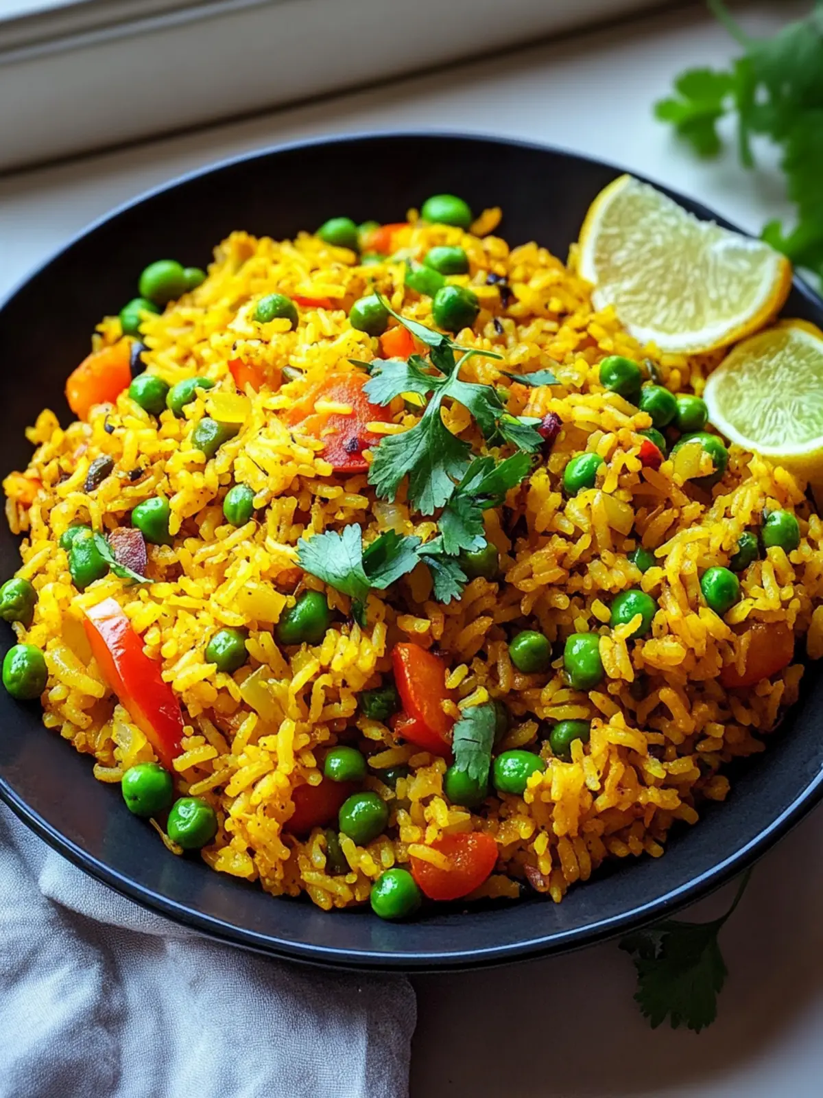 Curry Spiced Fried Rice With Peas: A Colorful Weeknight Delight 5 Curry Spiced Fried Rice With Peas
