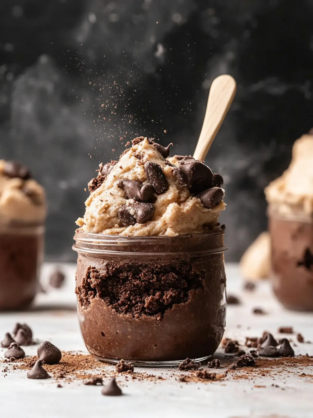 Indulge in Edible Brownie Batter Cookie Dough Bliss 4 Edible Brownie Batter Cookie Dough