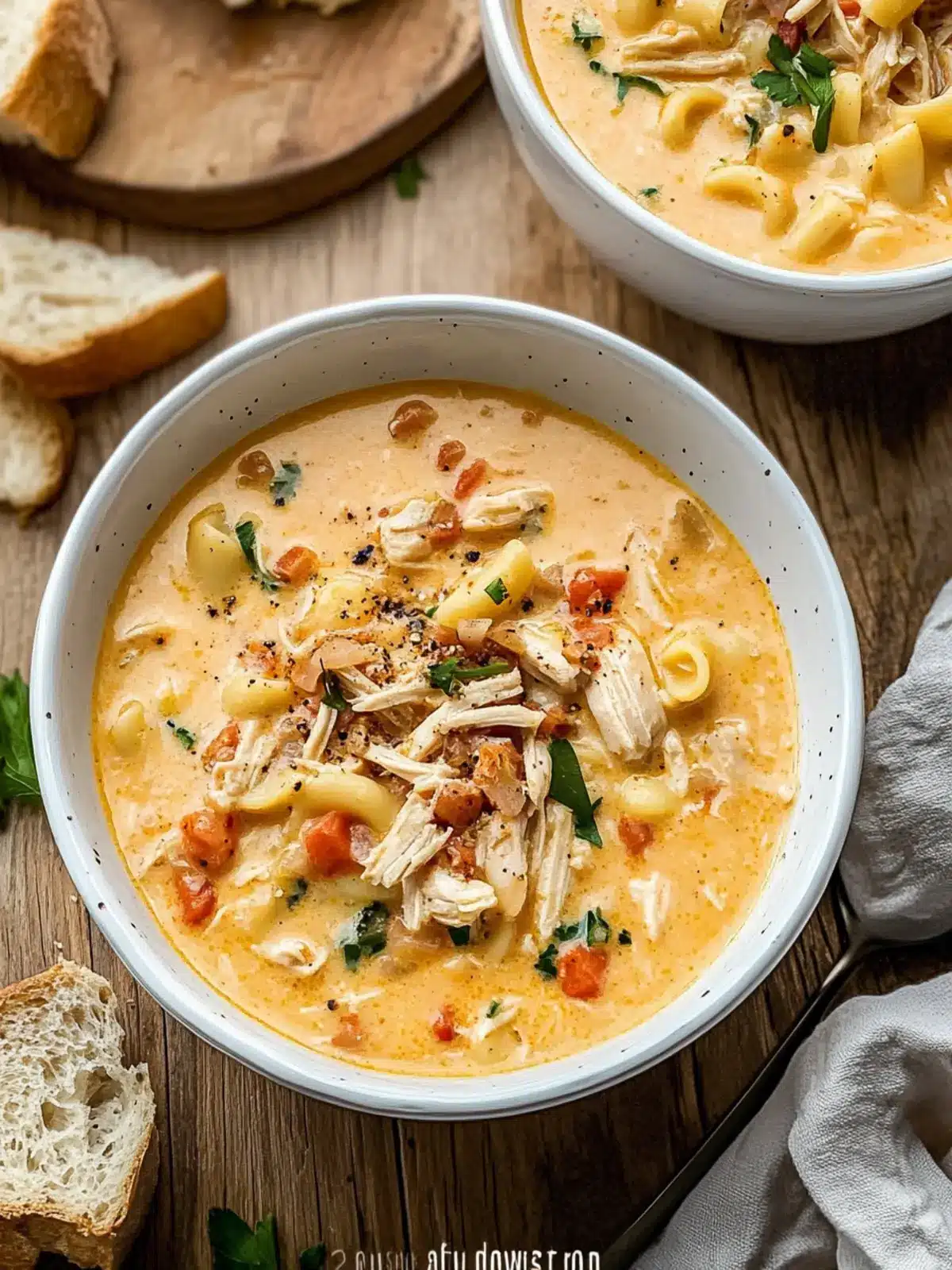 Creamy Cajun Chicken Pasta Soup That Will Wow Your Tastebuds 4 Creamy Cajun Chicken Pasta Soup