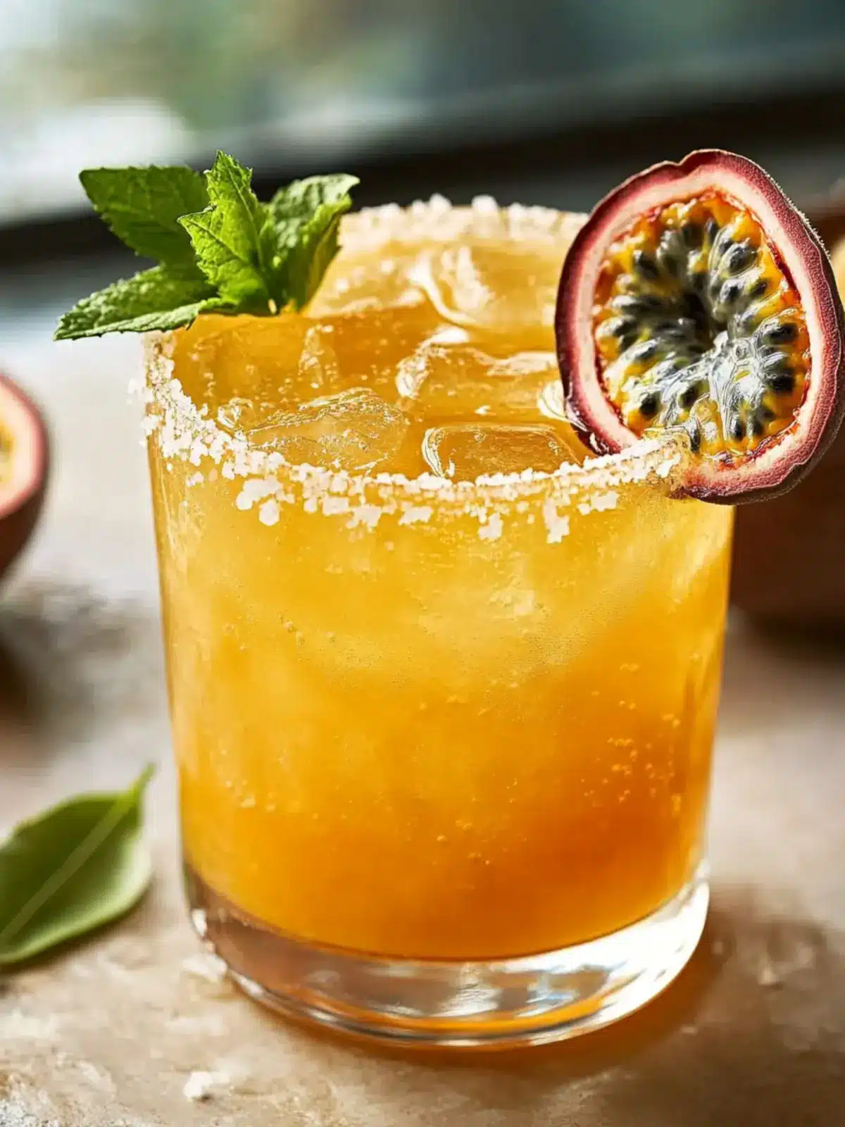 Refreshing Zero-Proof Passion Fruit Margarita Punch for All 4 Zero-Proof Passion Fruit Margarita Punch
