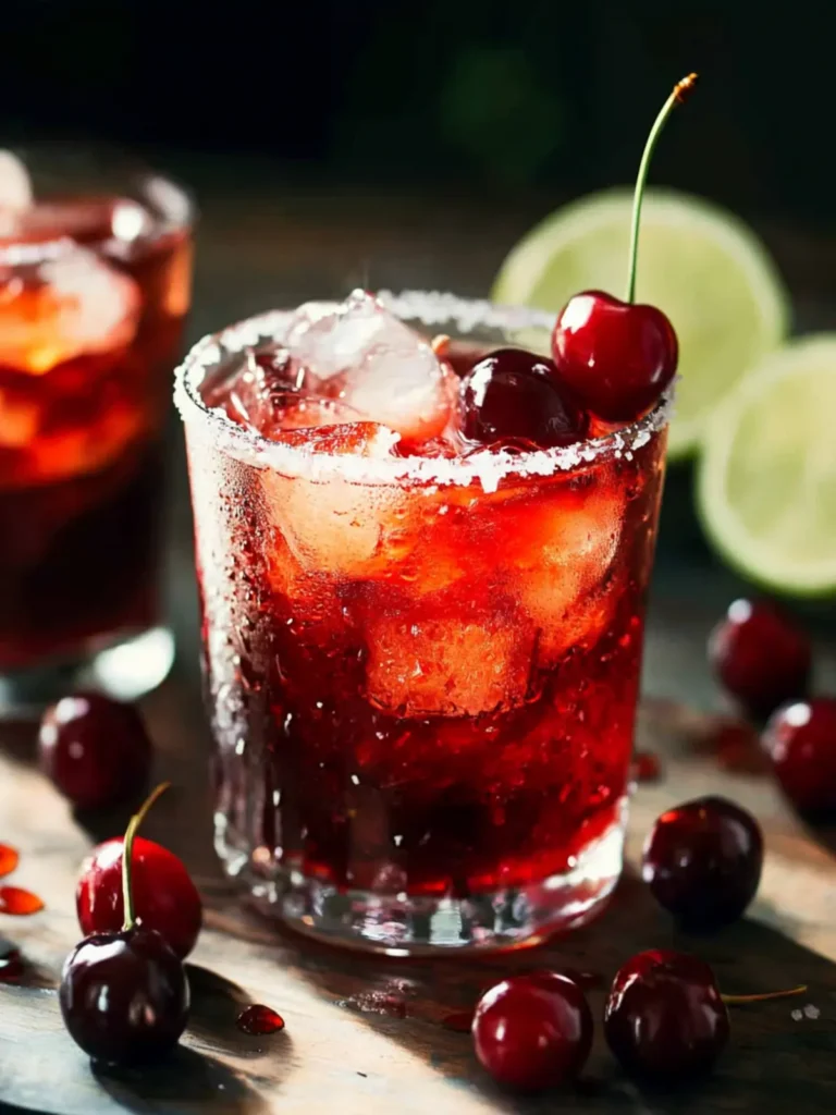 Cherry Coke Margarita