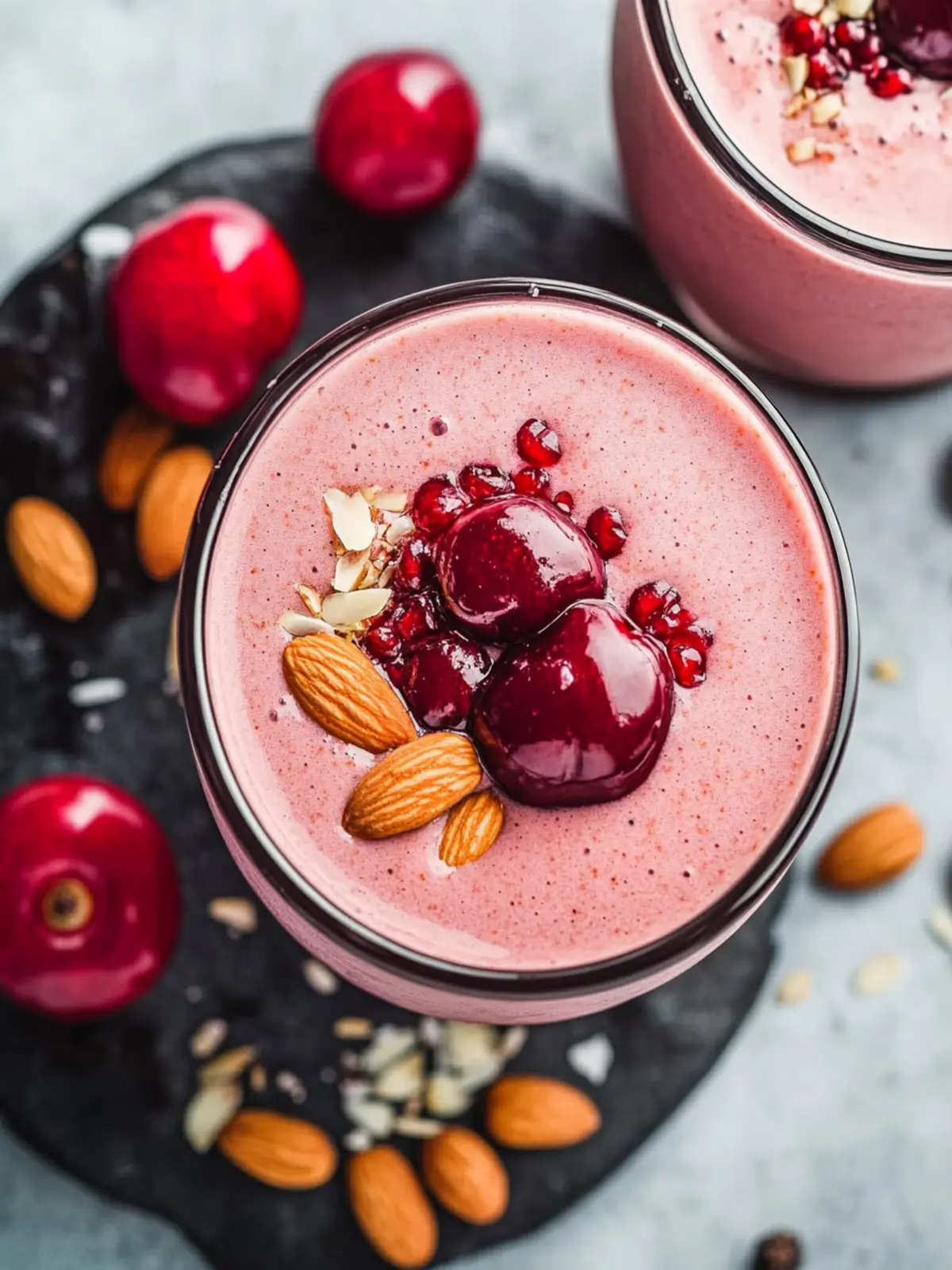 Delicious Almond Cherry Smoothie for a Nutritious Boost 4 Almond Cherry Smoothie