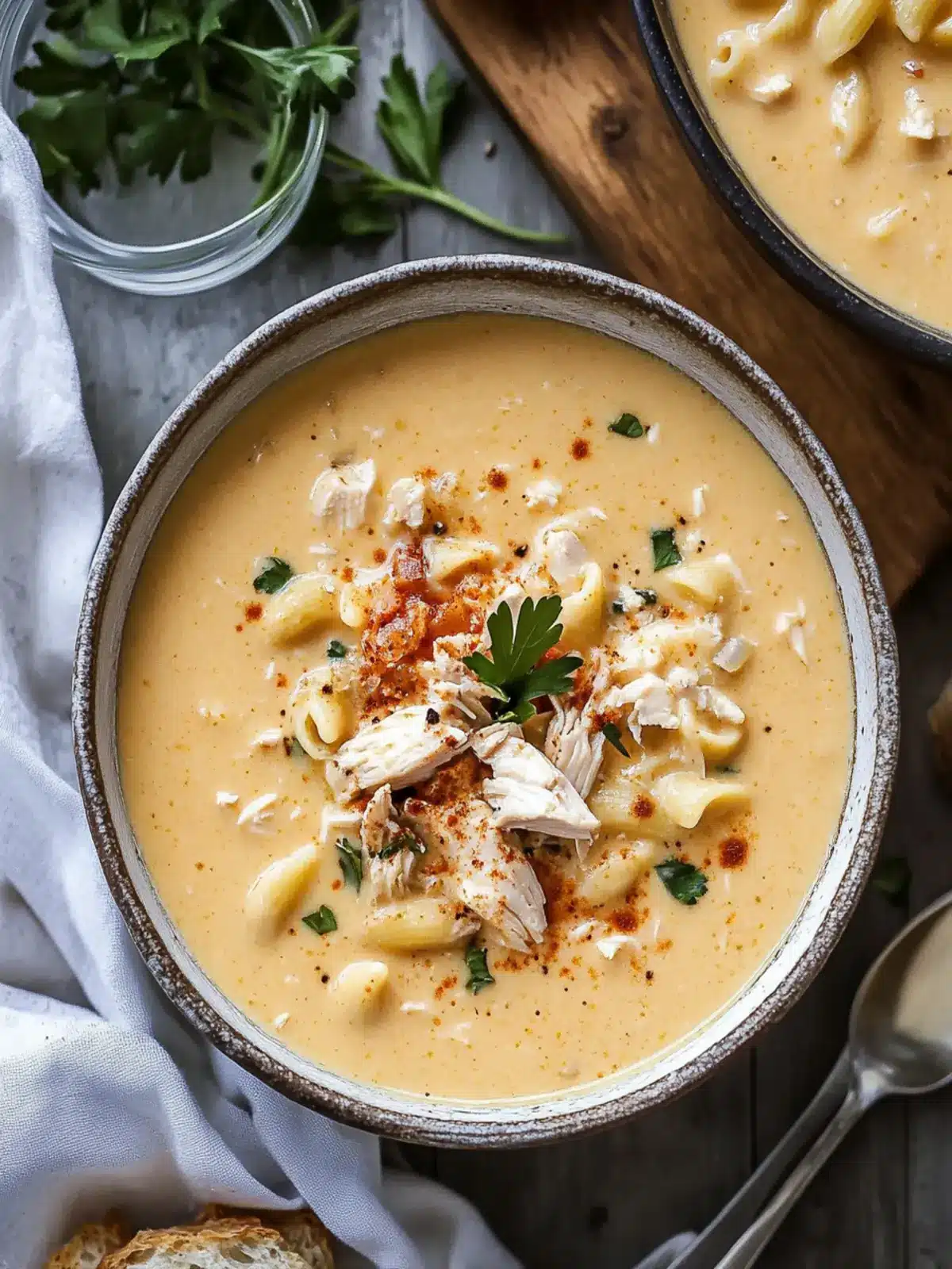 Savor Creamy Cajun Chicken Pasta Soup in Just 25 Minutes 5 Creamy Cajun Chicken Pasta Soup
