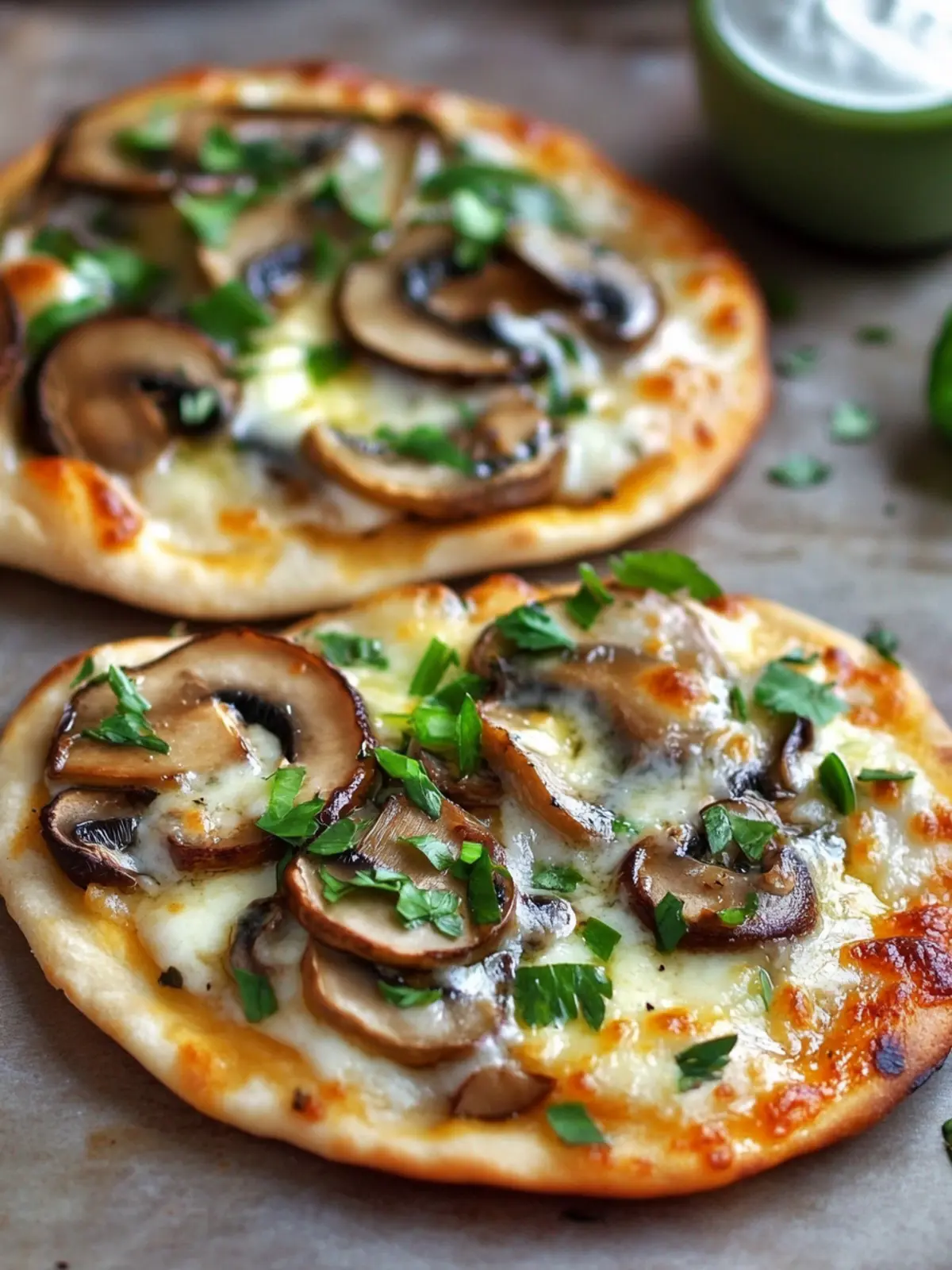 Mouthwatering Mushroom Jalapeno Naan Pizza You’ll Love! 5 Mushroom Jalapeno Naan Pizza