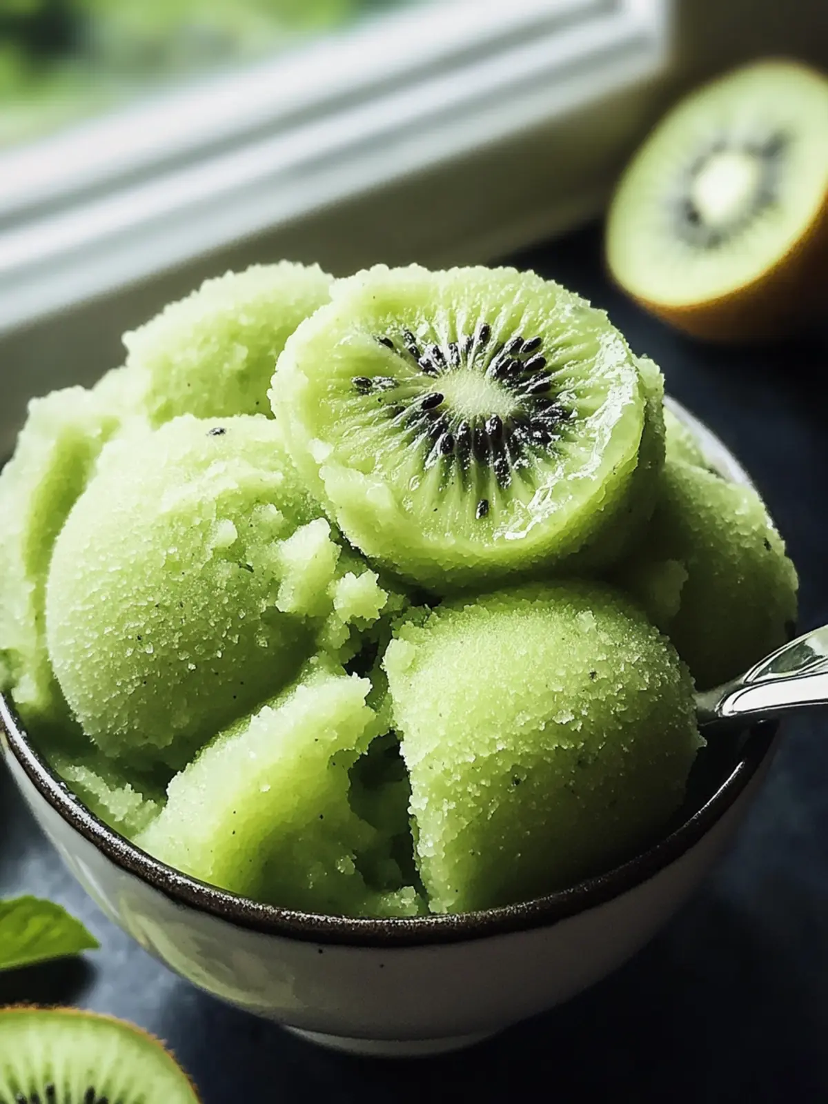 Delicious Kiwi Sorbet: Your Guilt-Free Sweet Escape 5 Delicious Kiwi Sorbet