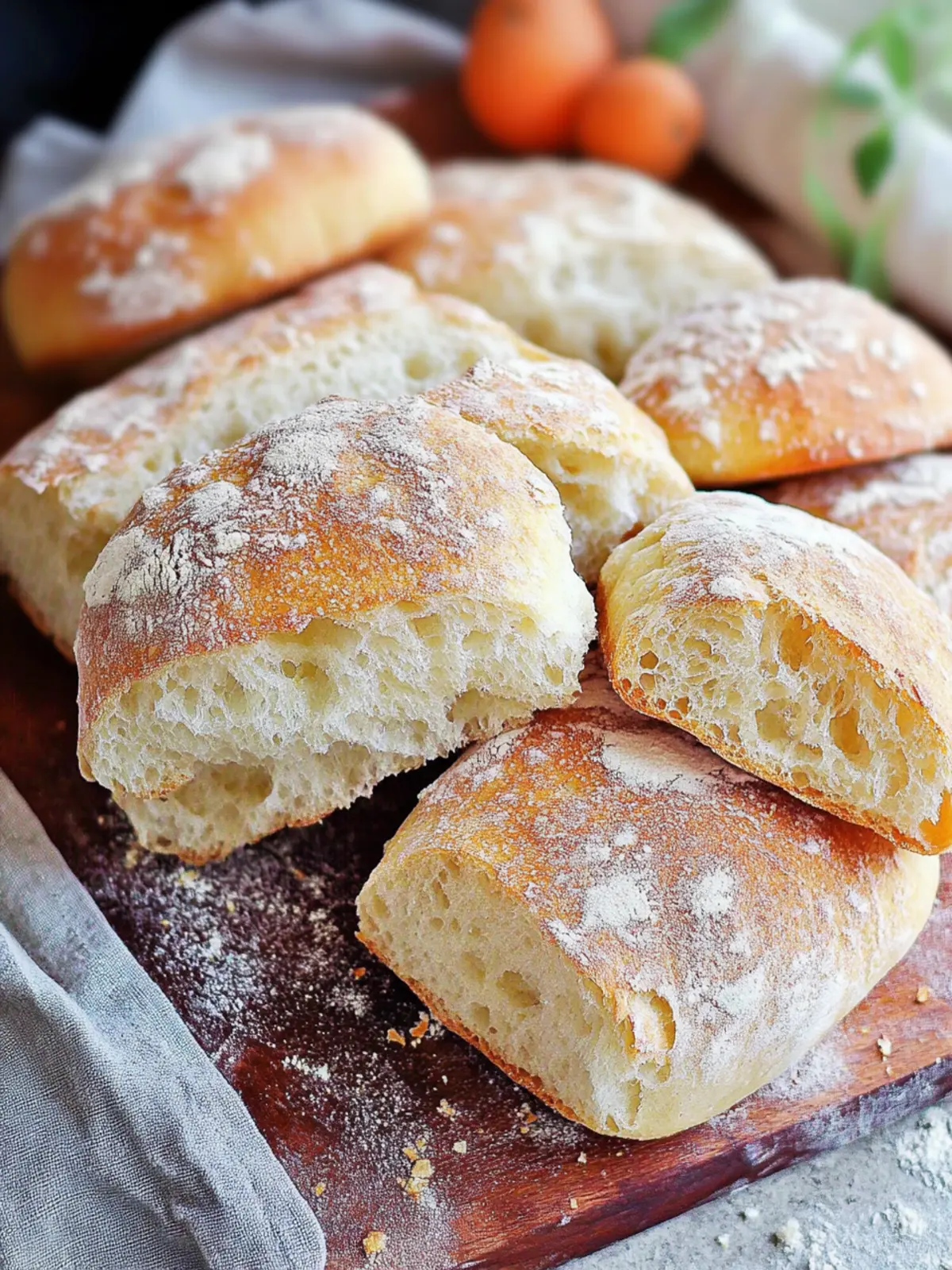 Italian Ciabatta Sandwich Bread: The Ultimate Fresh Delight 5 Italian Ciabatta Sandwich Bread
