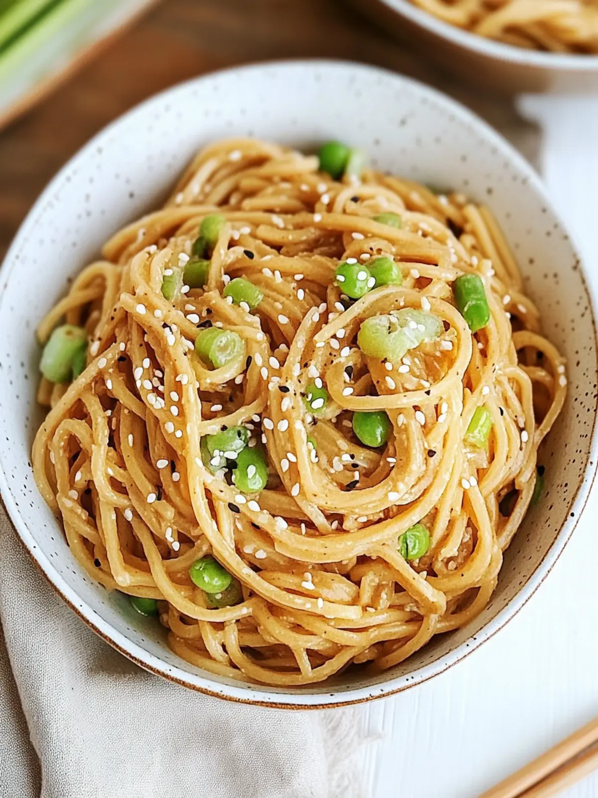 Quick Garlic Sesame Noodles in 15 Minutes for Satisfying Flavor 5 Garlic Sesame Noodles (15-Minute