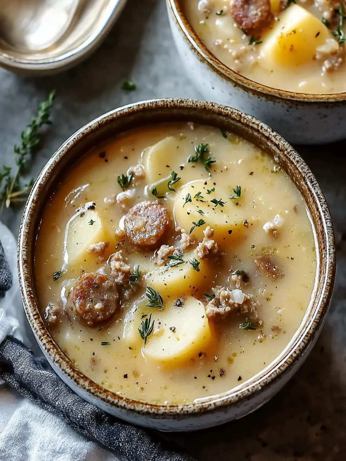 Cozy Crockpot Potato Soup with Sausage: Your Ultimate Comfort Meal 2 Cozy Crockpot Potato Soup with Sausage