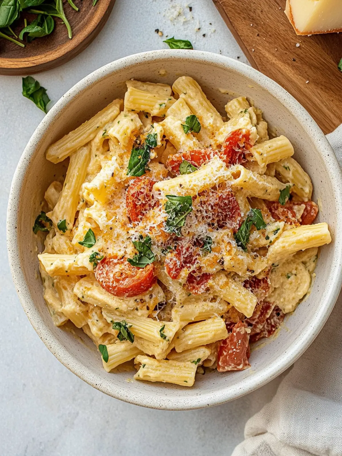 Baked Hummus Pasta: Quick, Creamy Vegan Delight Tonight 4 Baked Hummus Pasta