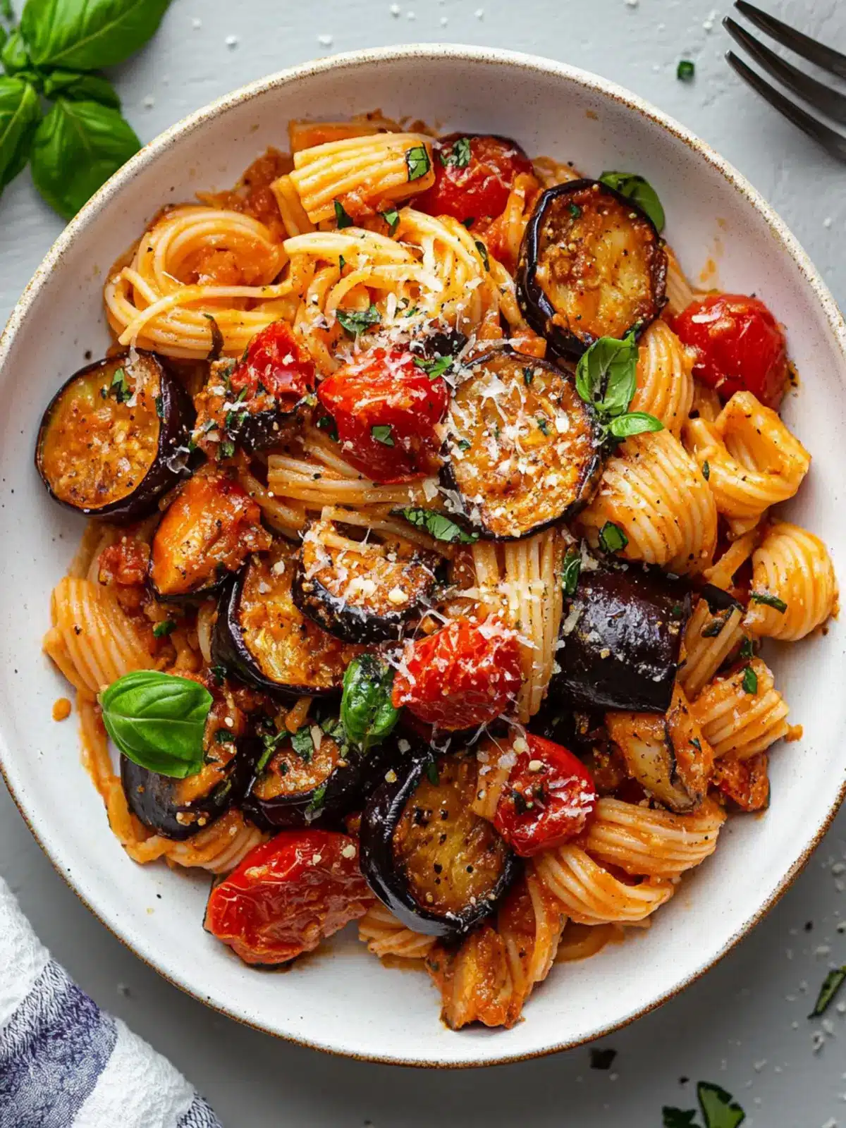 Delicious Roasted Eggplant Pasta: A Flavorful Twist You'll Love 3 Roasted Eggplant Pasta