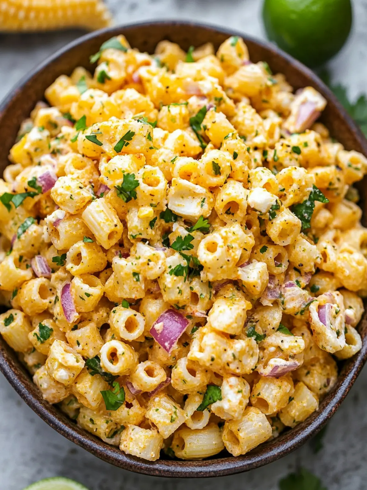Savor the Flavor: Easy Elote Pasta Salad for Summer Fun 4 Easy Elote Pasta Salad