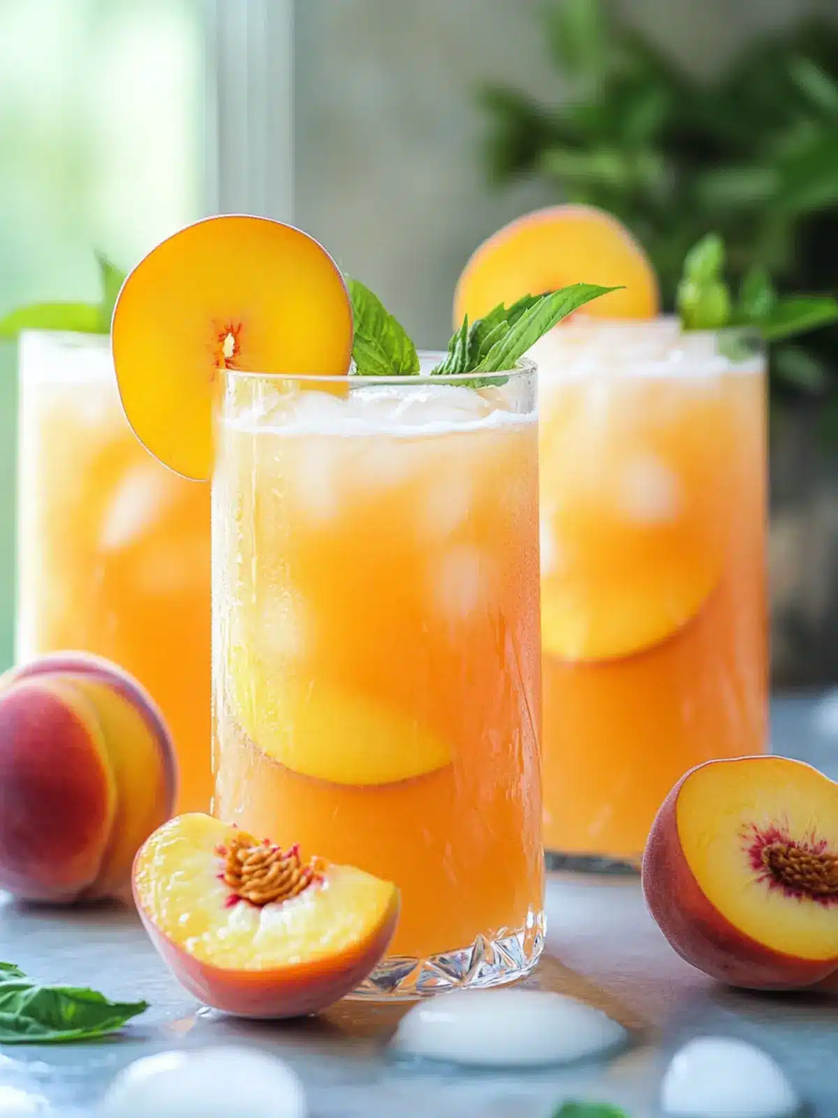 Refresh with Homemade Peach Lemonade That Dances on Your Palate 2 Peach Lemonade