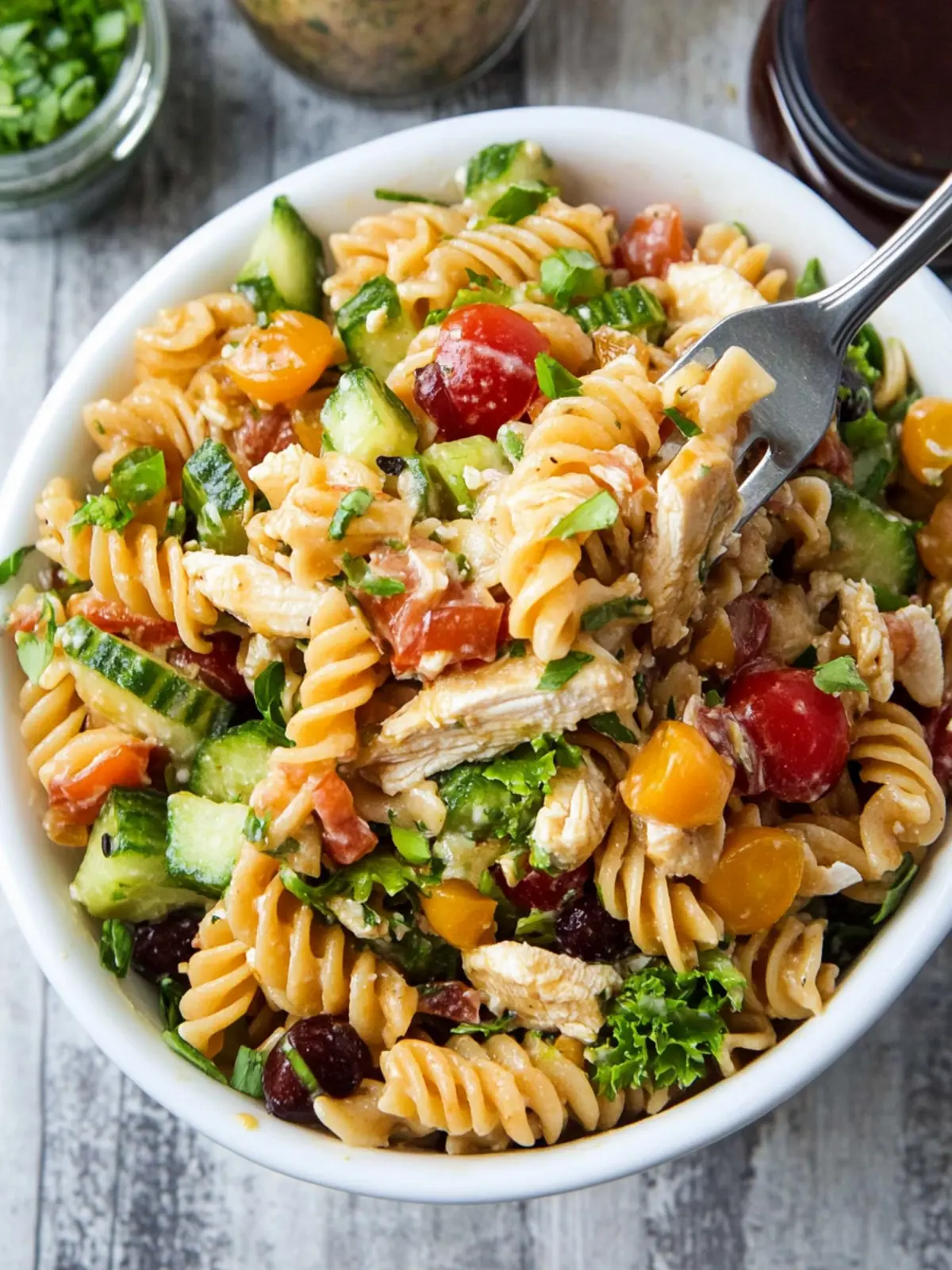 Savory Teriyaki Chicken Pasta Salad for a Fresh Twist 2 Teriyaki Chicken Pasta Salad