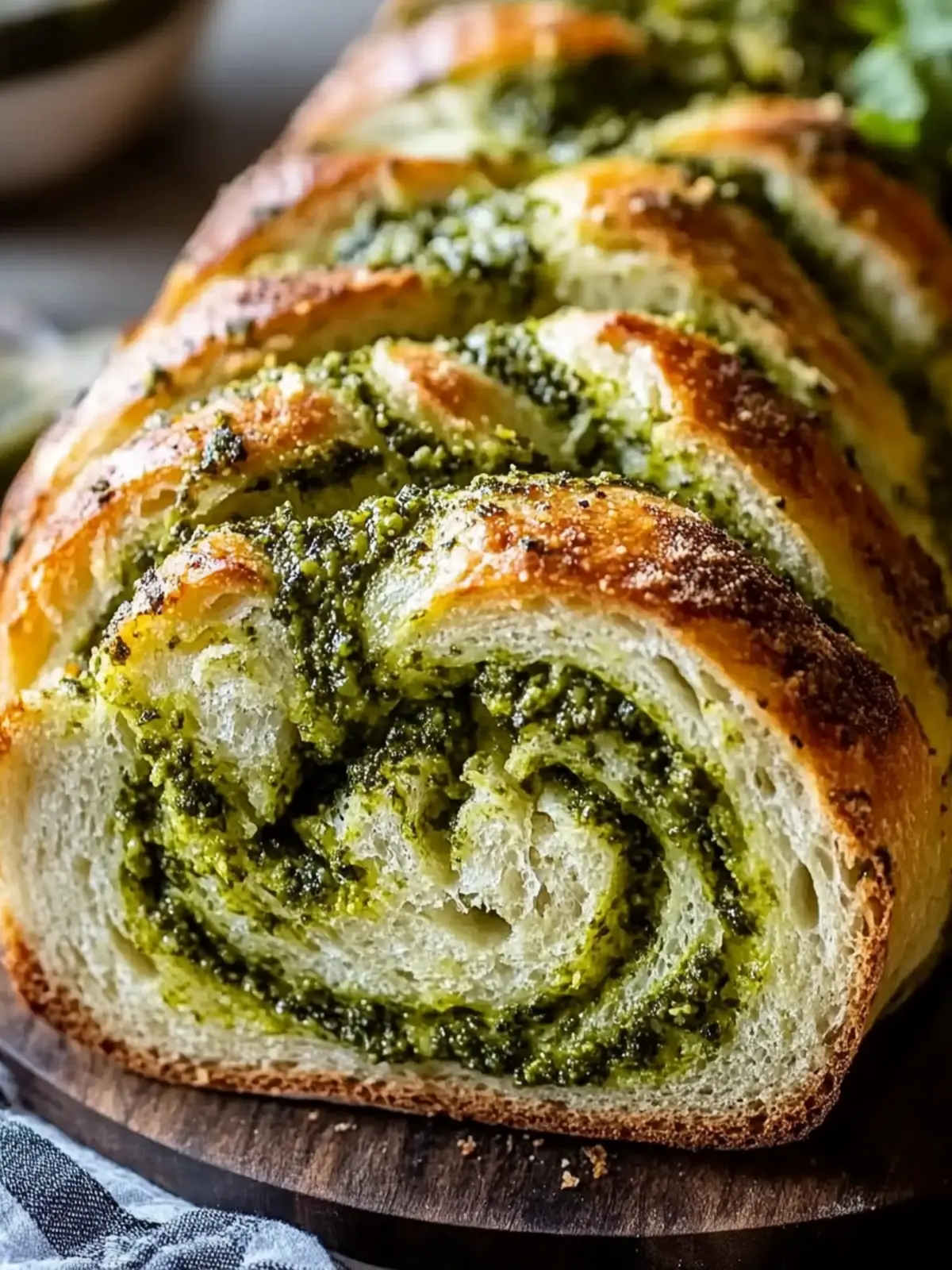 Pesto Swirl Bread That's Worth the Extra Effort 2 Pesto Swirl Bread