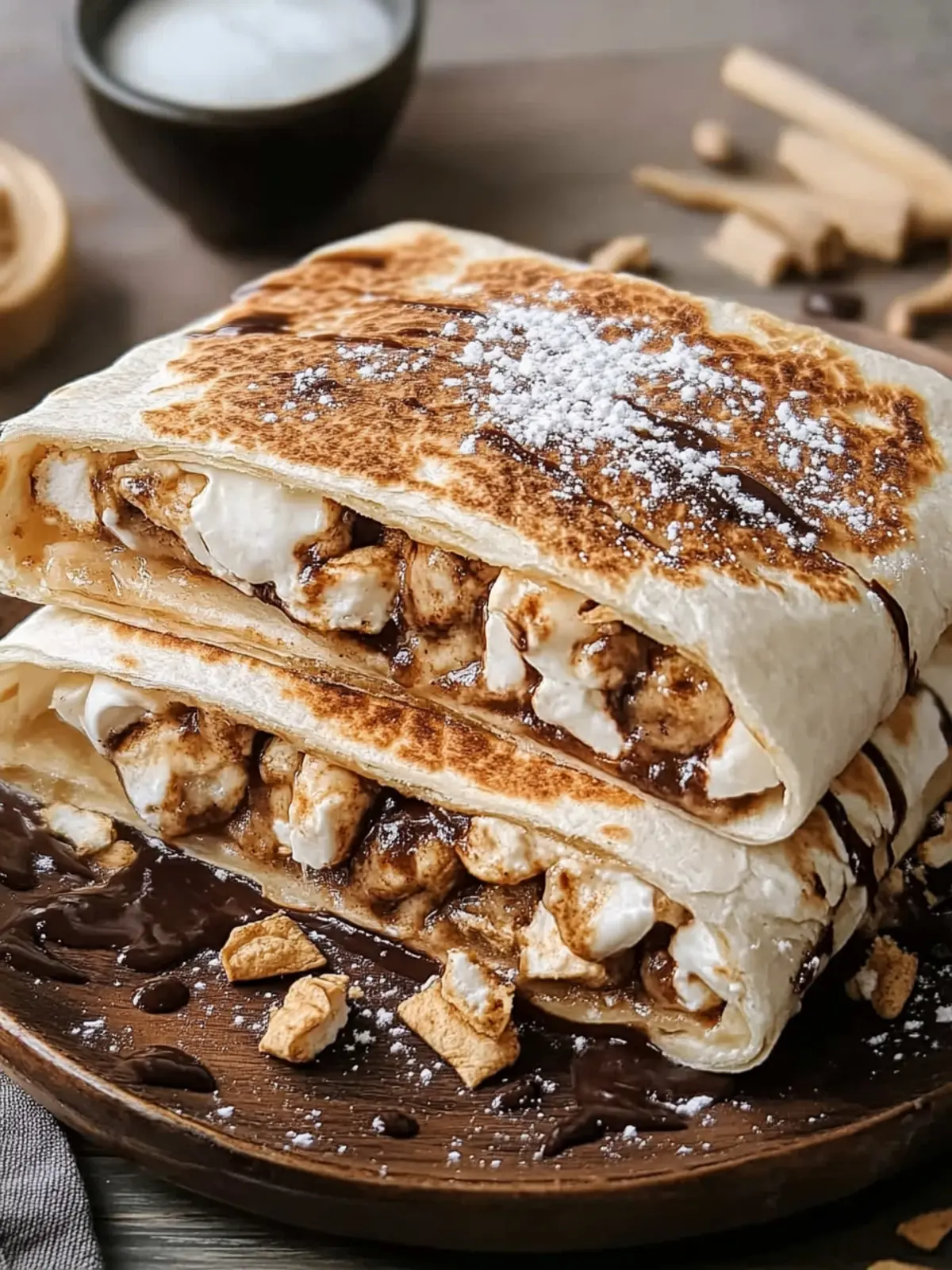 S'mores Crunchwrap: Your New Favorite Campfire Treat 3 S'mores Crunchwrap