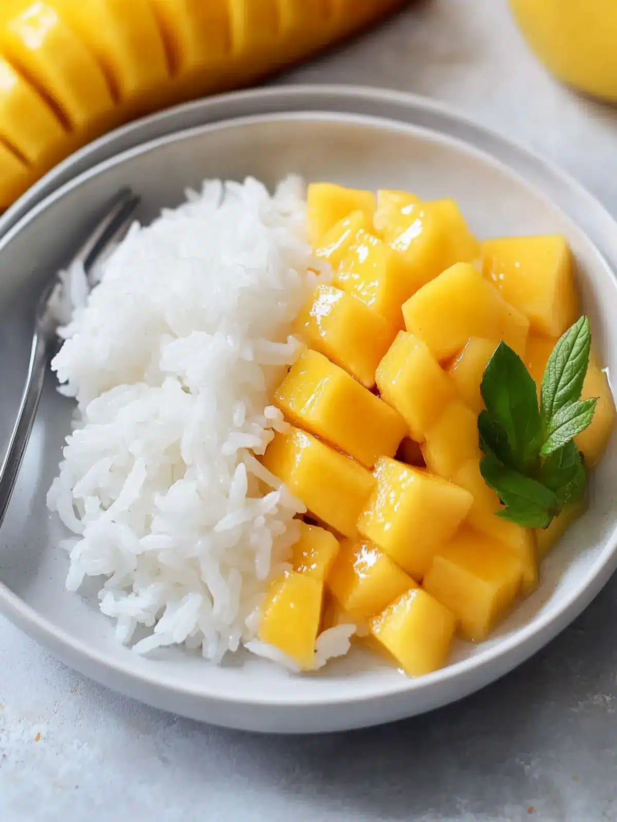 Delight in Thai Mango Sweet Sticky Rice Bliss at Home 5 Thai Mango Sweet Sticky Rice