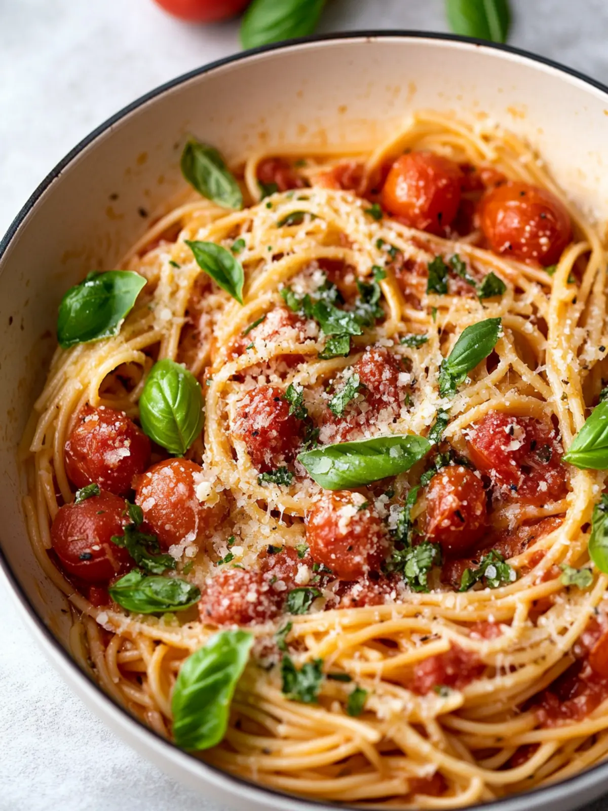 Tomato Basil Pasta That'll Make You Forget Fast Food 4 Tomato Basil Pasta