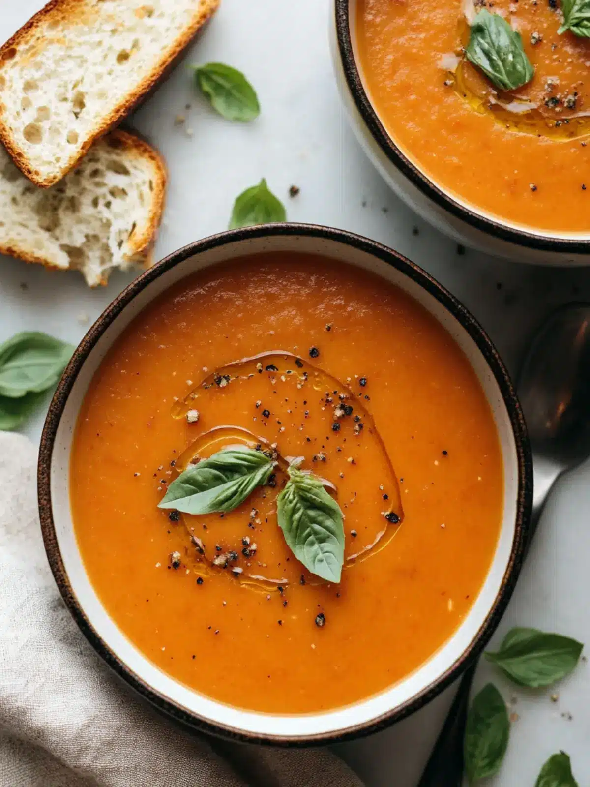 Creamy Roasted Tomato Soup: Your Ultimate Comfort Bowl 4 Creamy Roasted Tomato Soup
