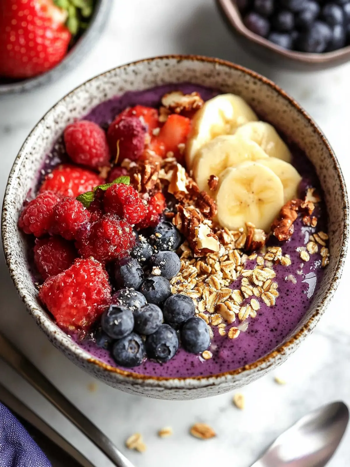 Satisfy Your Cravings with this Protein Acai Bowl Delight 3 Protein Acai Bowl