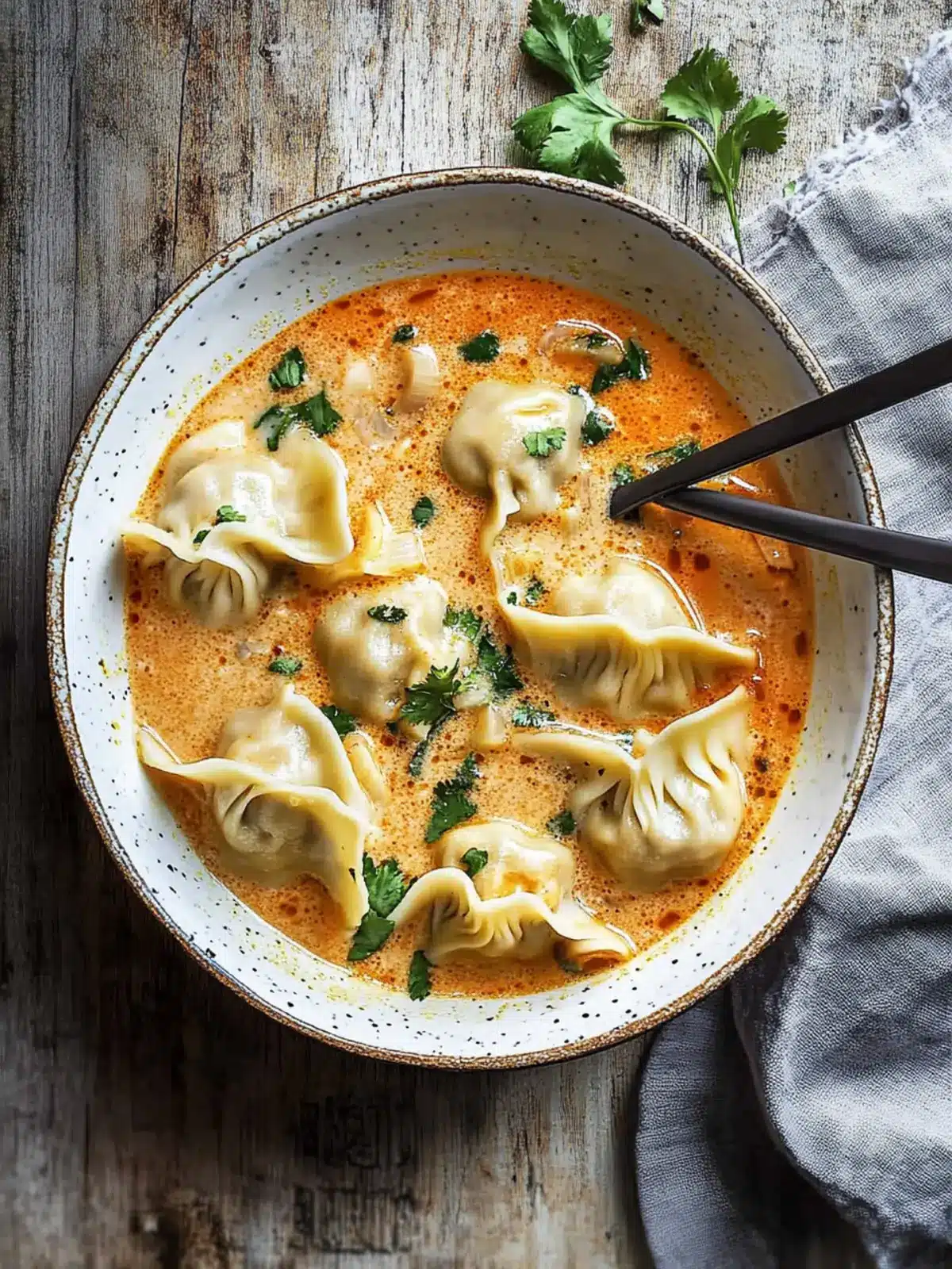 Savor Thai Coconut Curry Dumpling Soup in Just 15 Minutes 5 Thai Coconut Curry Dumpling Soup