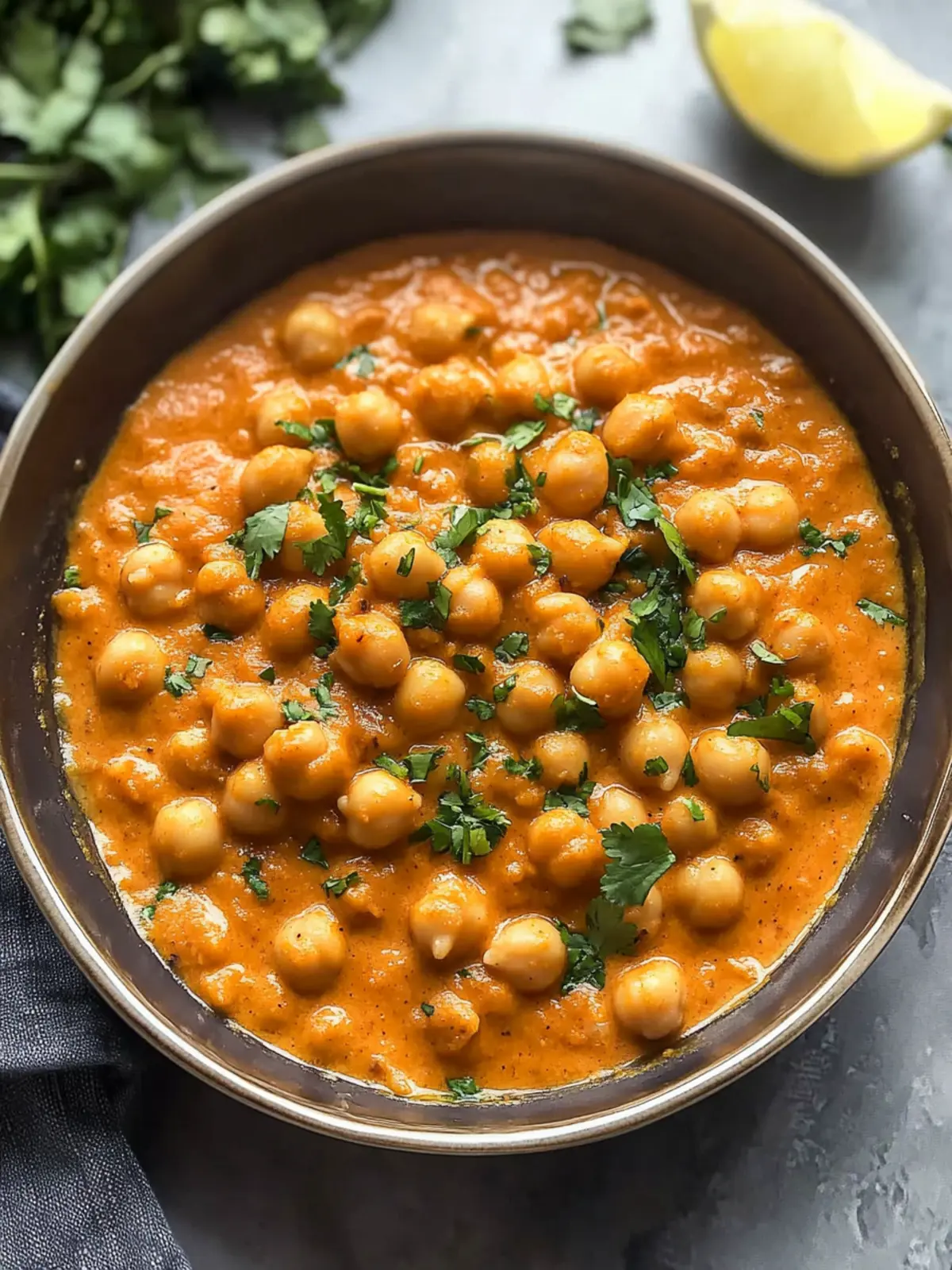 Delicious Indian Butter Chickpeas Recipe for Cozy Nights 2 Indian Butter Chickpeas Recipe