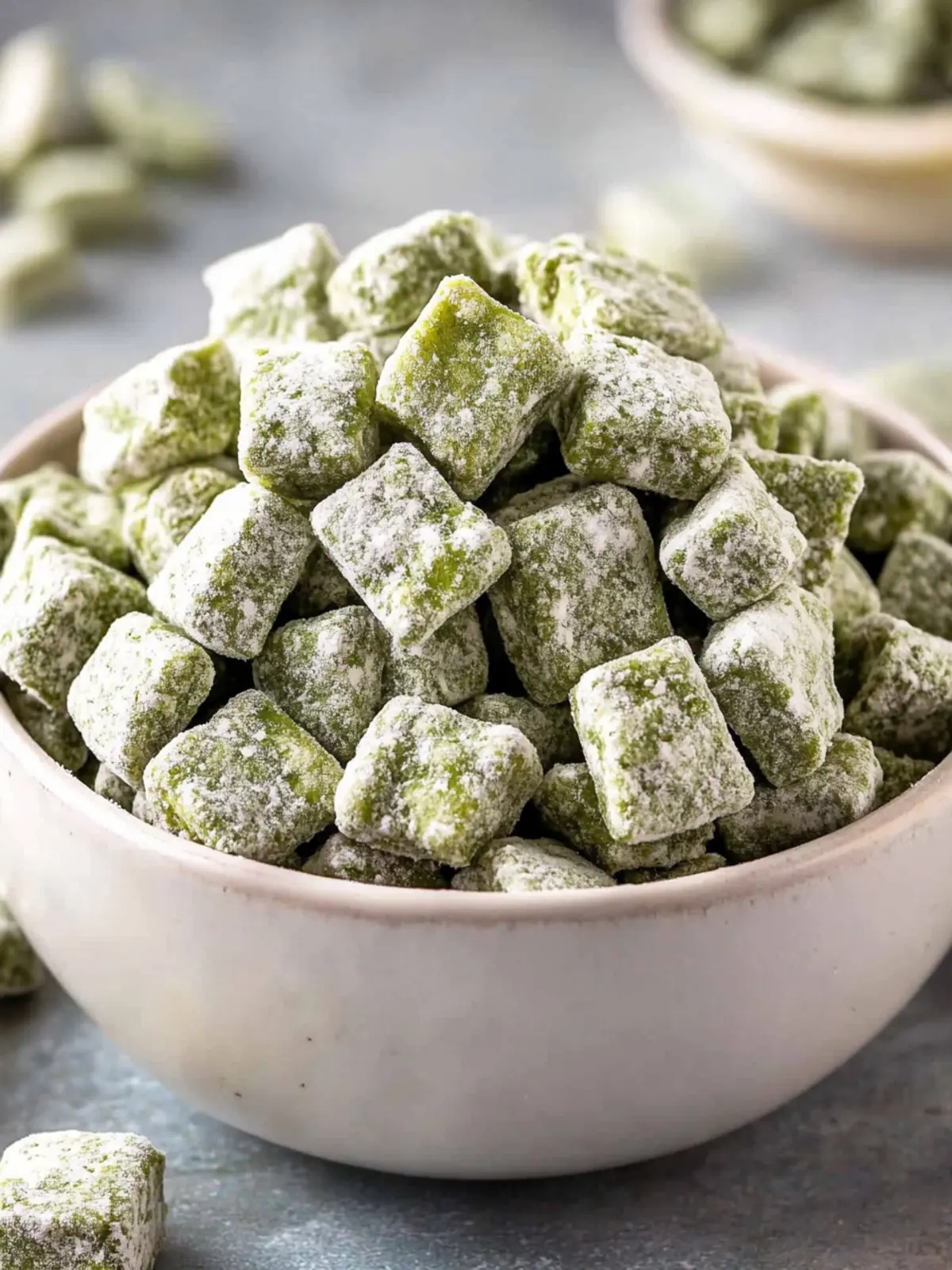 Deliciously Crunchy Matcha Puppy Chow for Sweet Snacking 5 Matcha Puppy Chow