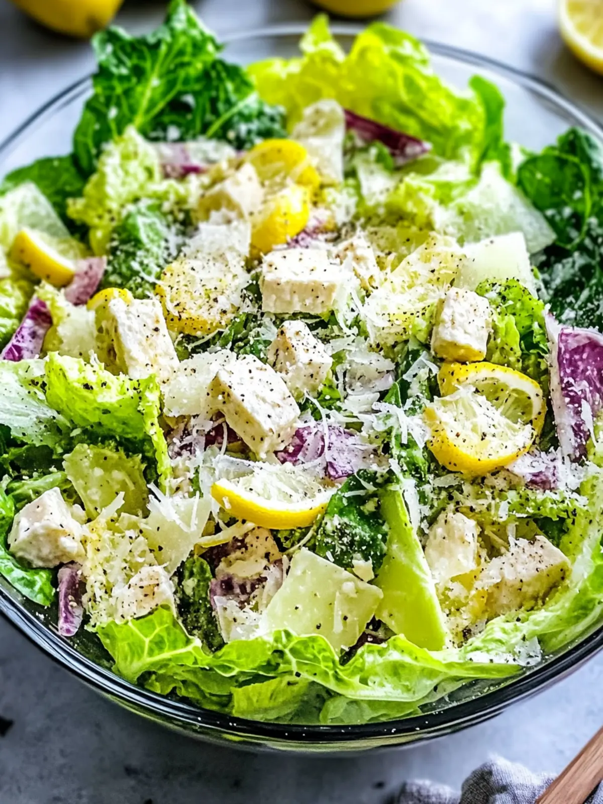 Effortless 5-Minute Lemon Parmesan Lettuce Salad Delight! 2 Effortless 5-Minute Lemon Parmesan Lettuce Salad Delight