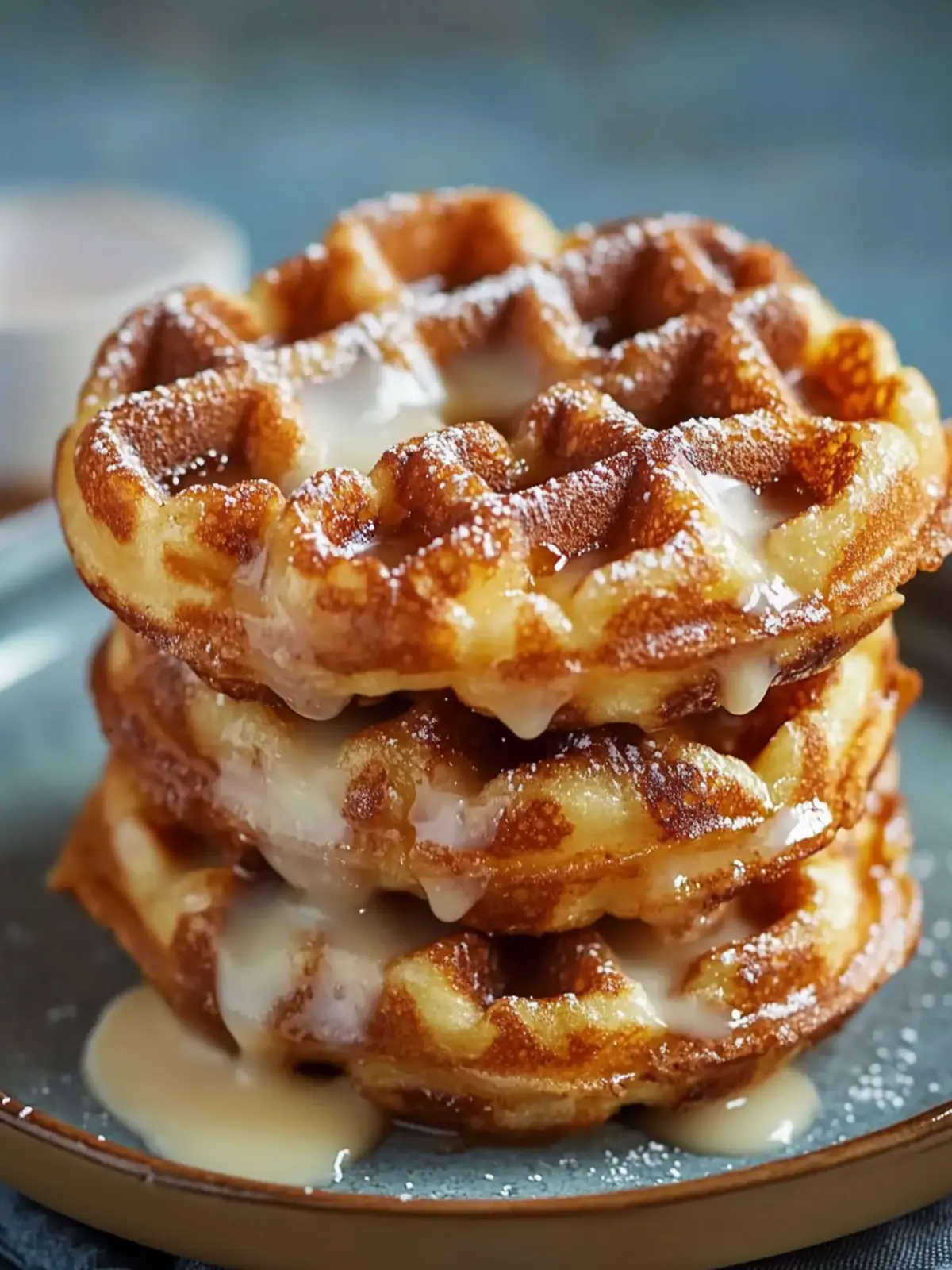 Elevate Brunch with Apple Fritter Waffle Donuts Delight 3 Apple Fritter Waffle Donuts