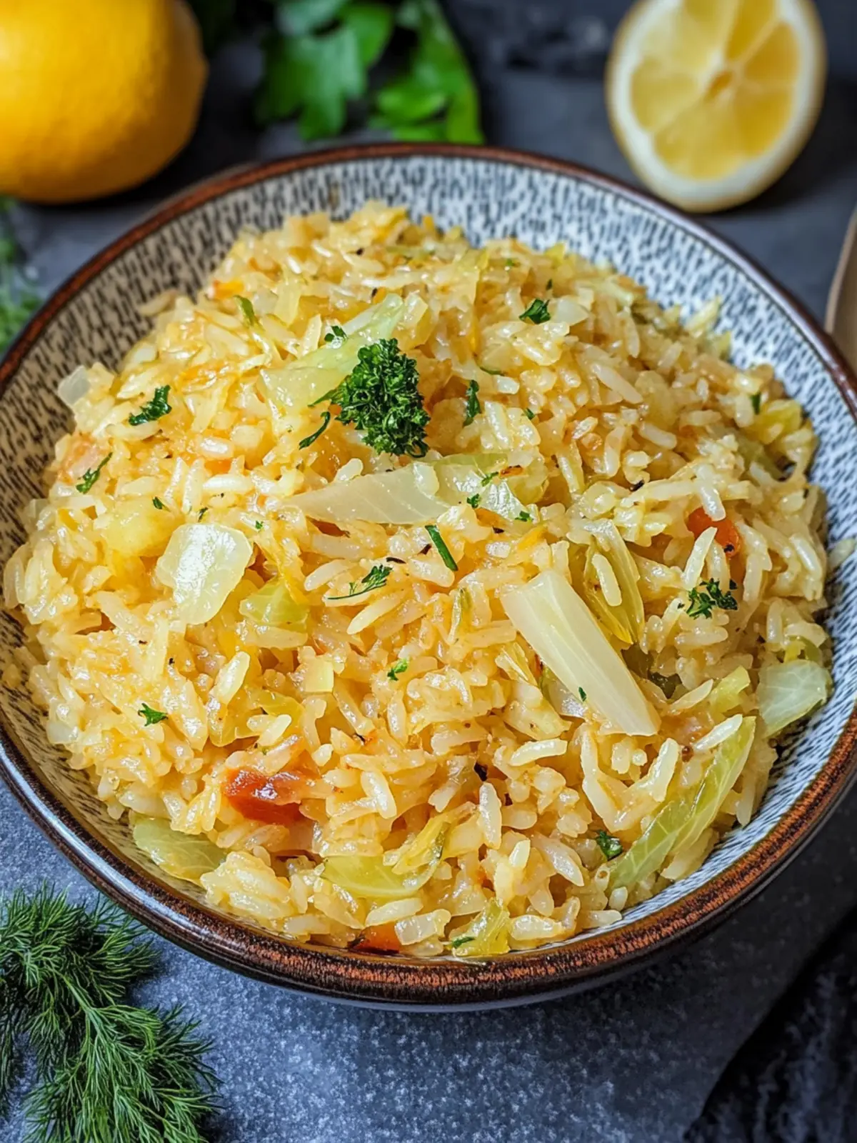 Lahanorizo: Savory Greek Rice with Cabbage in One Pot 4 Lahanorizo (Greek Rice with Cabbage)