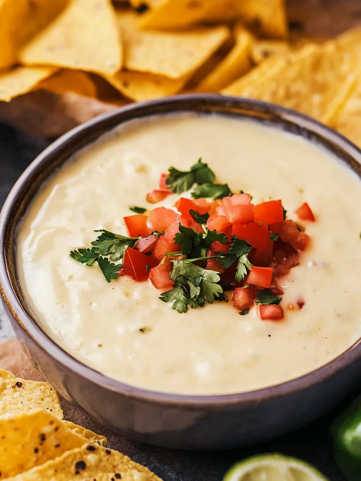 Creamy Easy White Queso Dip That Beats Takeout Any Day 4 Easy White Queso Dip