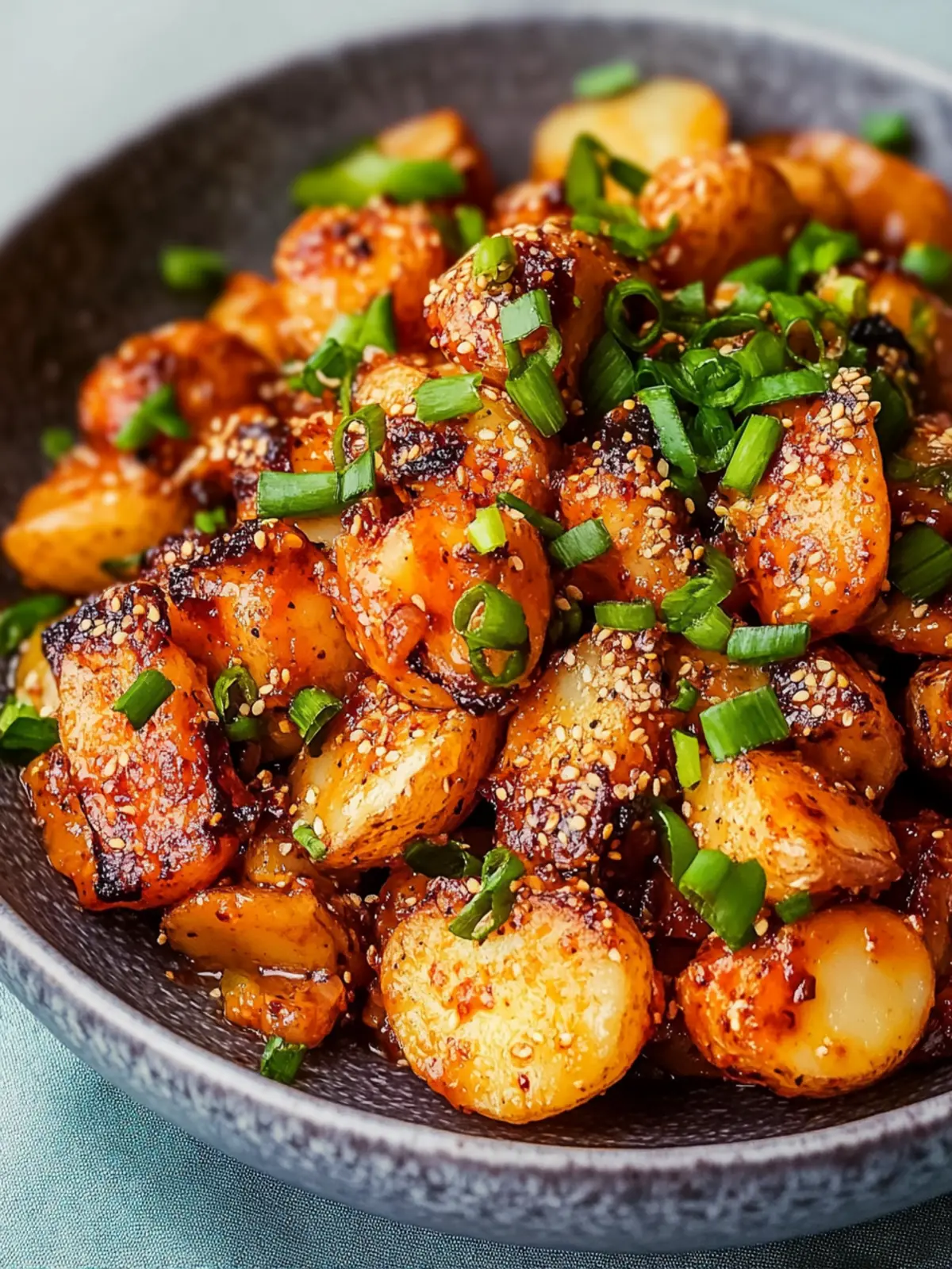 Crispy Gochujang Potato Salad: A Irresistible Vegan Treat 3 Crispy Gochujang Potato Salad