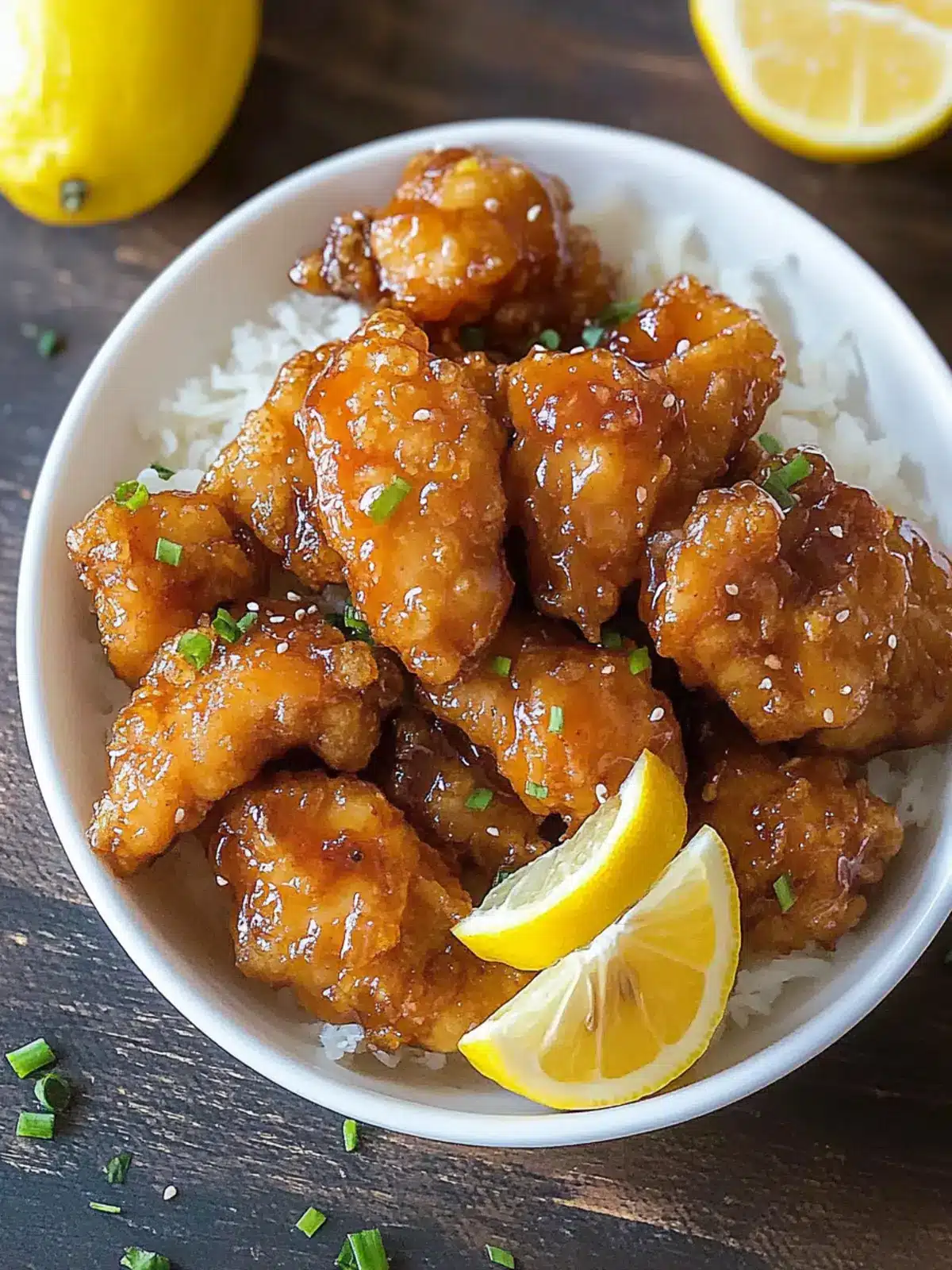 Crispy Honey Lemon Chicken: Sweet Zest for Dinner Bliss 5 Crispy Honey Lemon Chicken