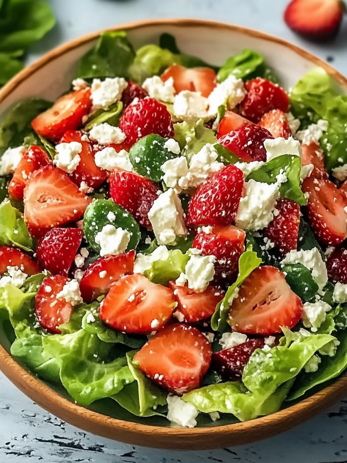 Refreshing Simple Strawberry Romaine Feta Salad for Vibrant Meals 5 Refreshing Simple Strawberry Romaine Feta Salad