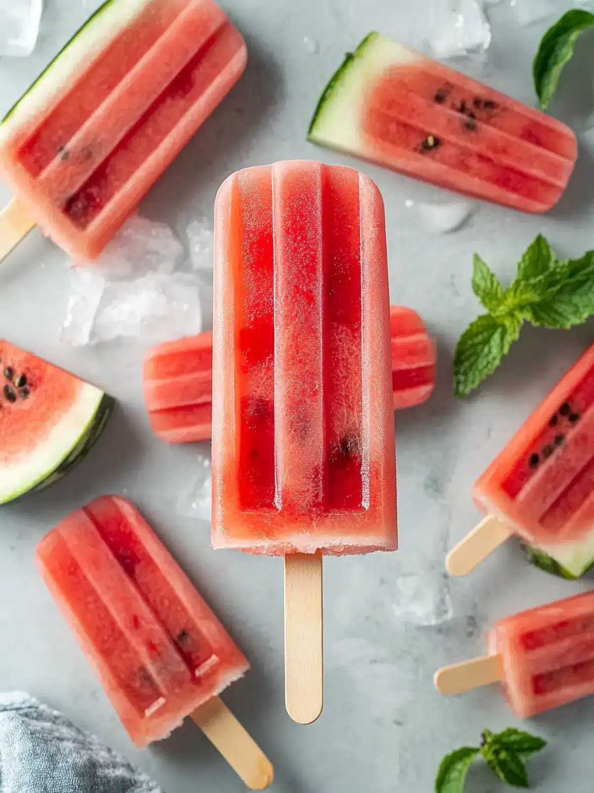 Refreshing Watermelon Popsicles for a Chill Summer Treat 2 Watermelon Popsicles