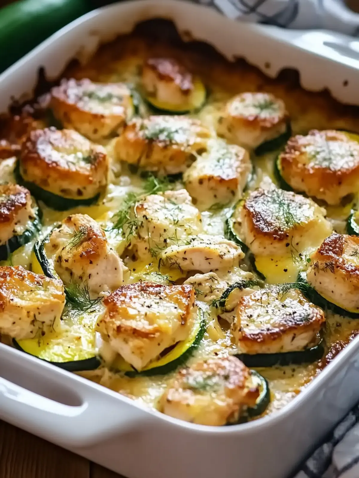 Delicious Chicken Zucchini Bake That's Comfort Food Magic 4 Delicious Chicken Zucchini Bake That's Comfort Food Magic
