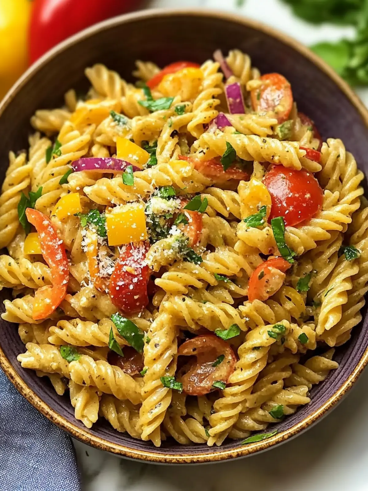 Quick Jamaican Rasta Pasta Salad for a Flavorful Feast 2 Quick Jamaican Rasta Pasta Salad