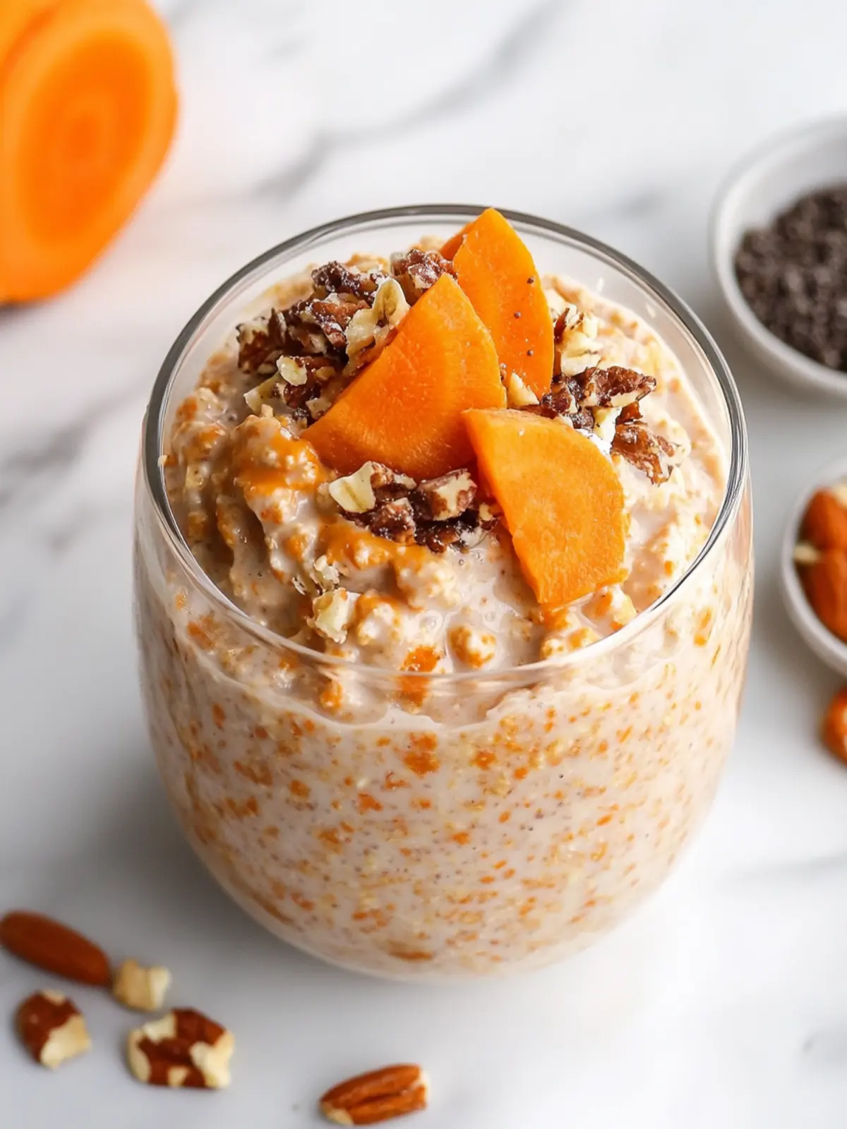 Carrot Cake Overnight Oats for a Wholesome Morning Boost 3 Carrot Cake Overnight Oats