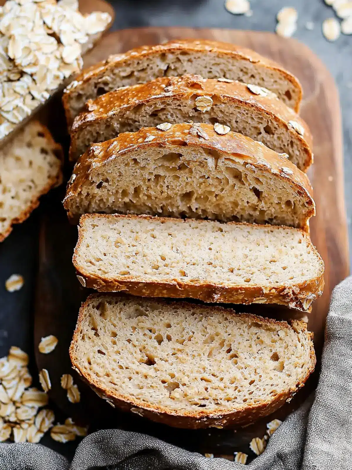 No-Knead Honey Oat Bread That Makes Mornings Magical 3 No-Knead Honey Oat Bread