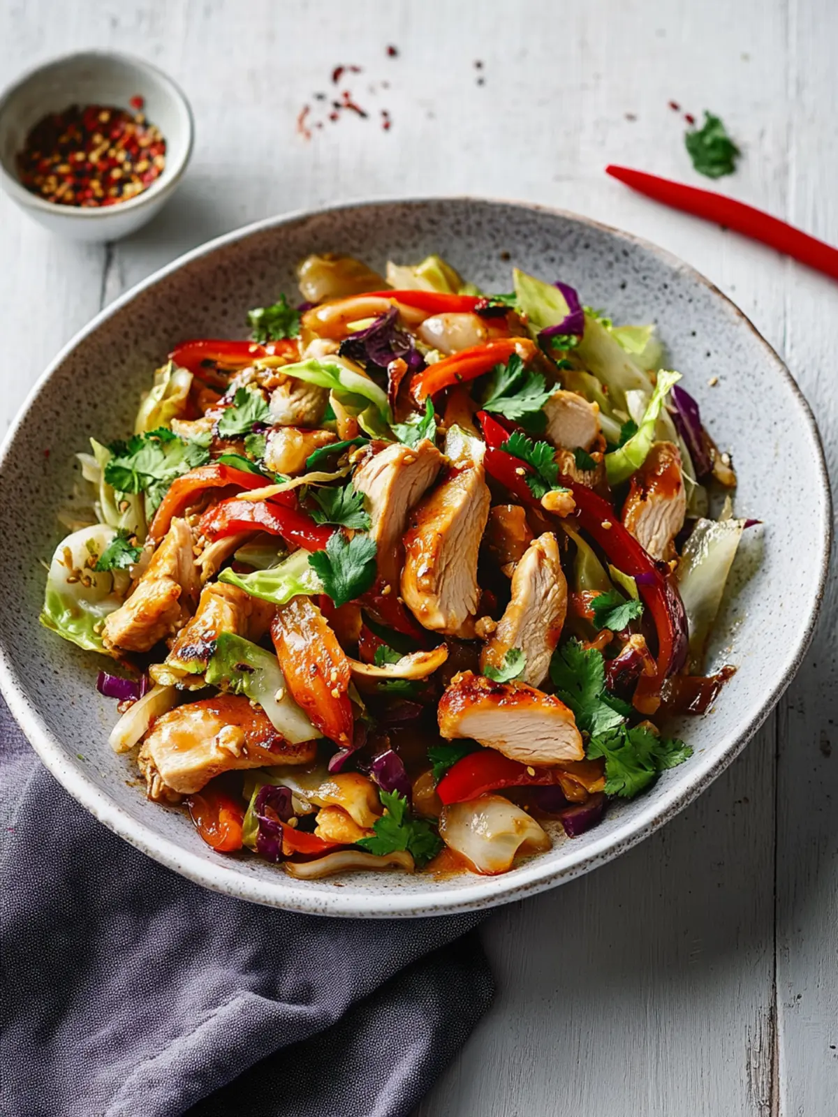 Satisfying Chicken and Cabbage Stir-Fry for Quick Dinners 2 Chicken and Cabbage Stir-Fry