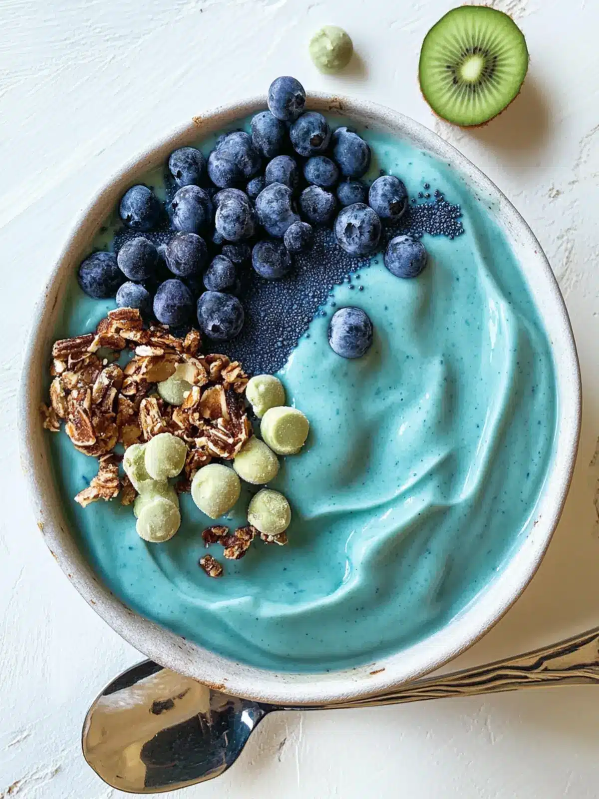 Dive into a Refreshing Ocean Smoothie Bowl with Blue Spirulina 4 Ocean Smoothie Bowl with Blue Spirulina
