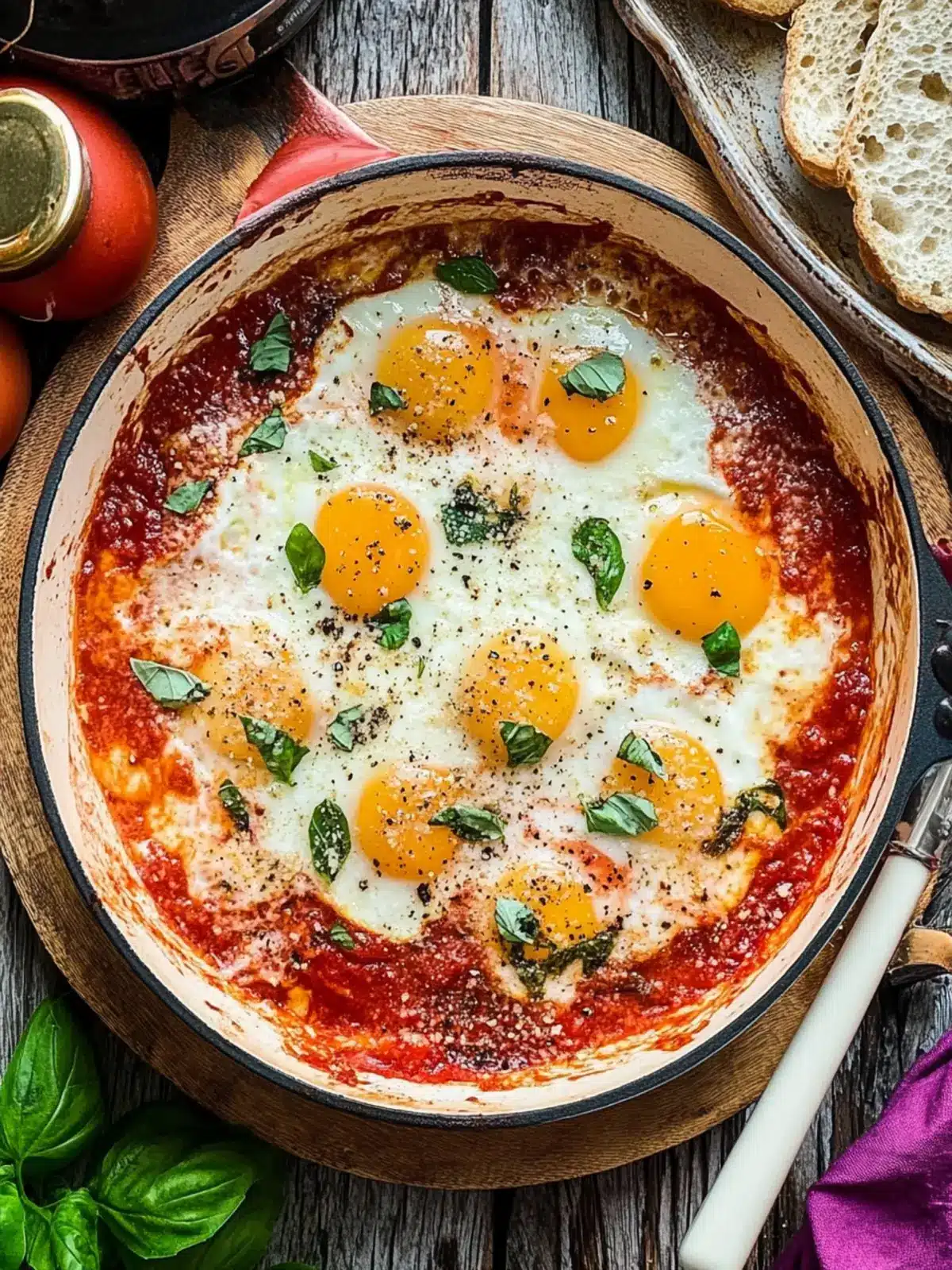 Savor Italian Eggs in Purgatory for a Cozy Home Meal 4 Italian Eggs In Purgatory
