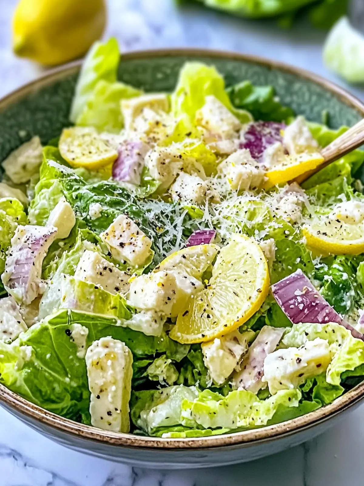 Effortless 5-Minute Lemon Parmesan Lettuce Salad Delight! 3 Effortless 5-Minute Lemon Parmesan Lettuce Salad Delight