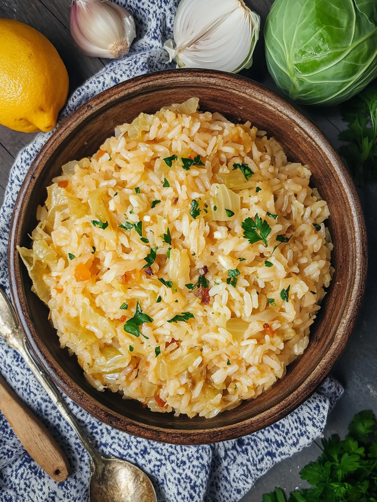 Hearty Lahanorizo: Flavorful Greek Rice with Cabbage Delight 4 Lahanorizo (Greek Rice with Cabbage)